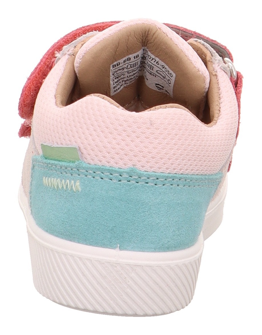 Superfit Klettschuh »SUPIES WMS: mittel«, Sneaker, Freizeitschuh im Retro Look, Größenschablone zum Download