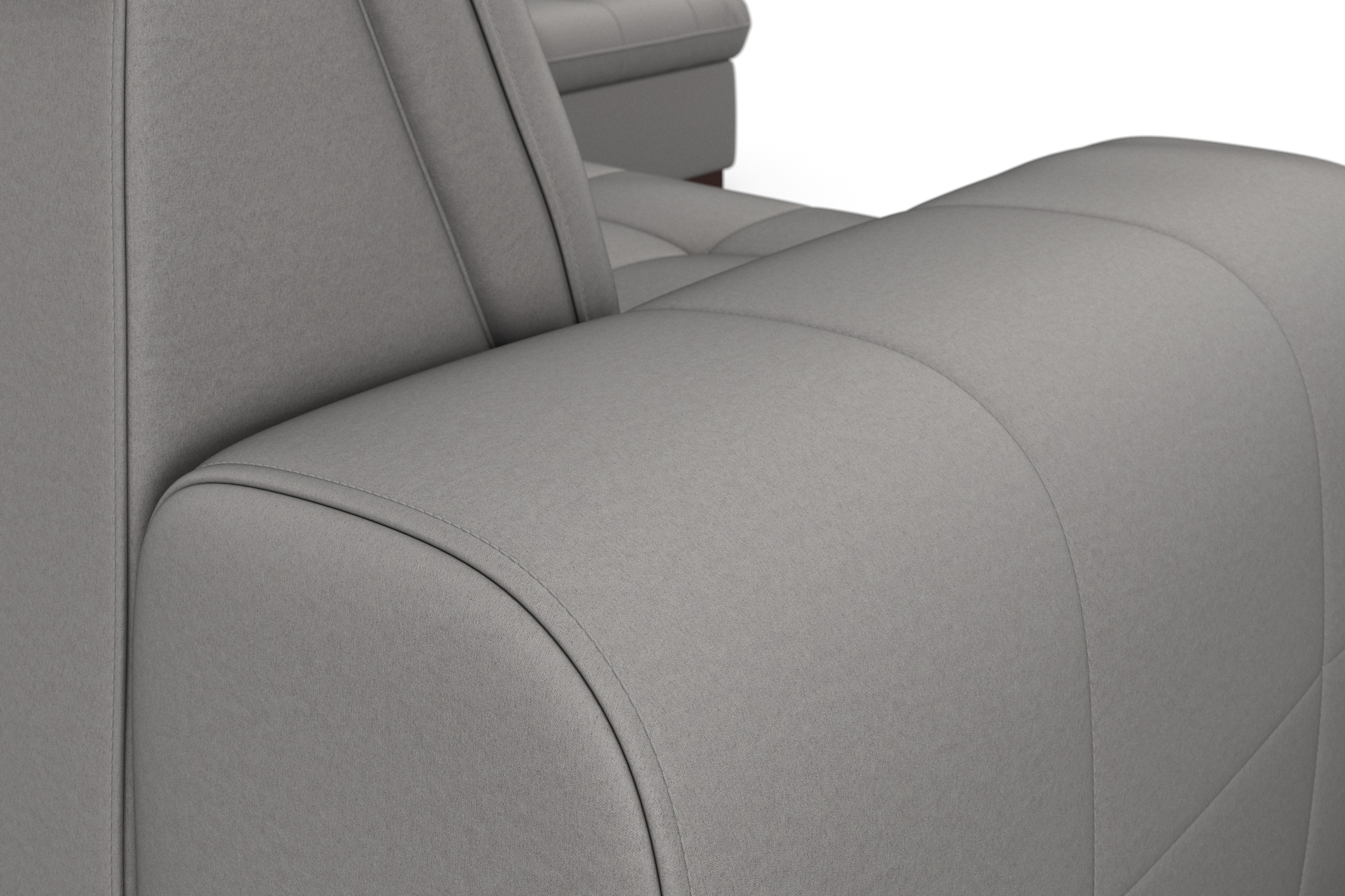 sit&more Ecksofa »Luxor L-Form«, wahlweise mit Bettfunktion, Stauraum und Kopfteilverstellung