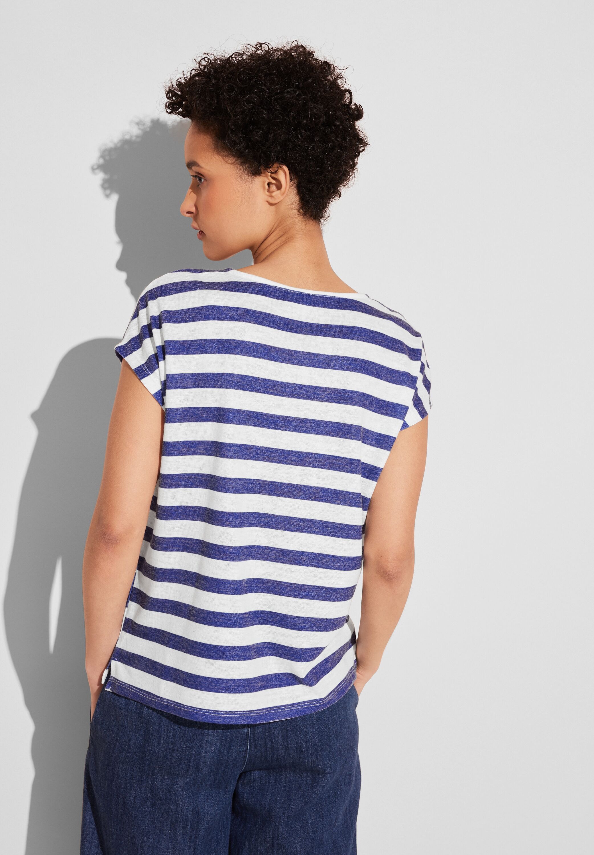STREET ONE Shirttop, mit Streifenmuster
