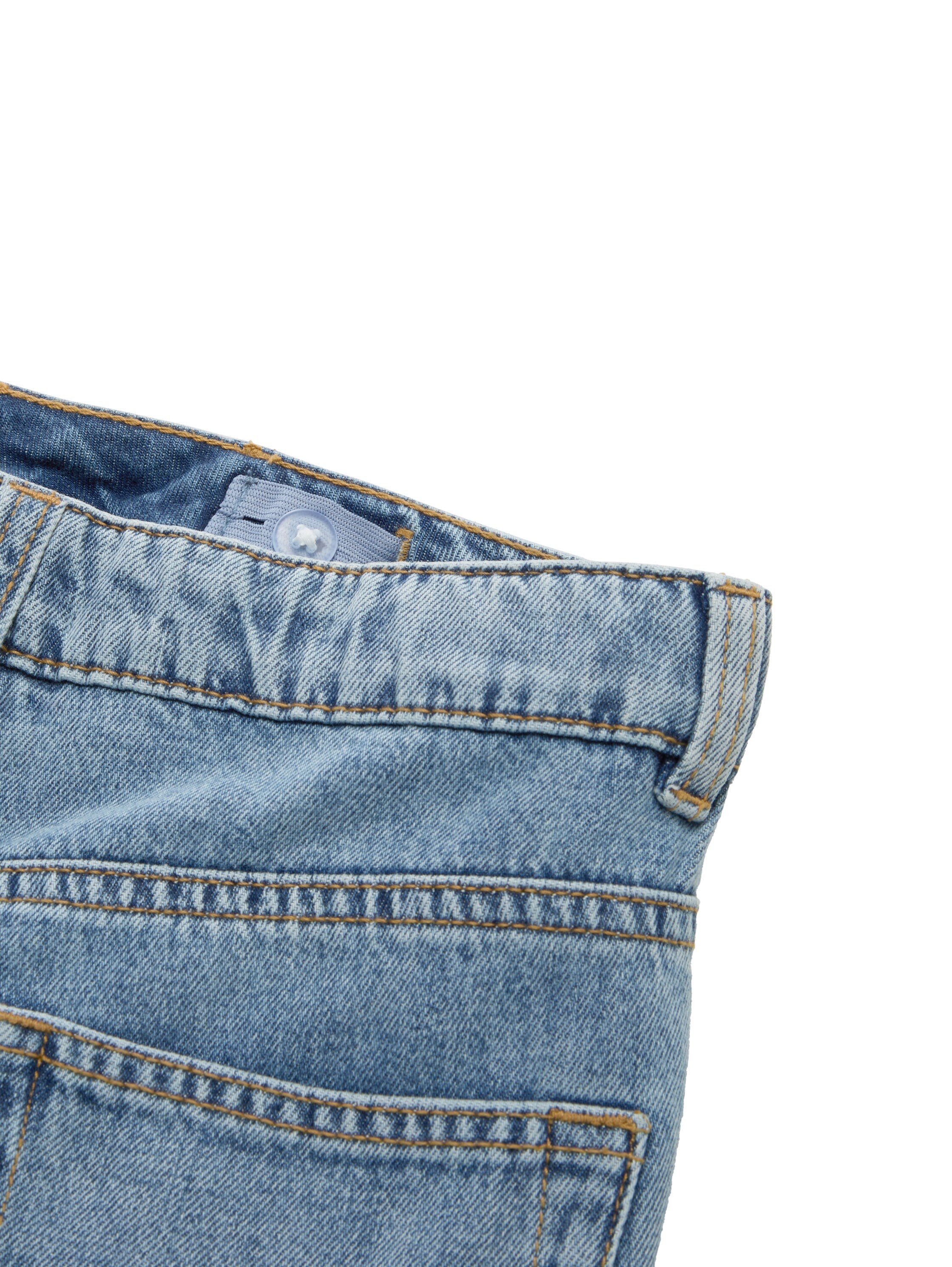 TOM TAILOR 5-Pocket-Jeans, Baggy Jeans- mit ausgestelltem Bein
