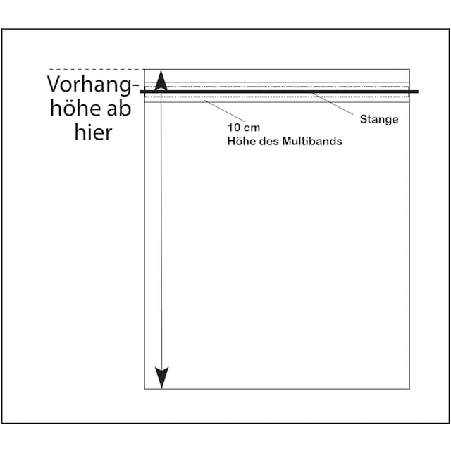 Wirth Vorhang »Torbole«, (1 St.) online bestellen