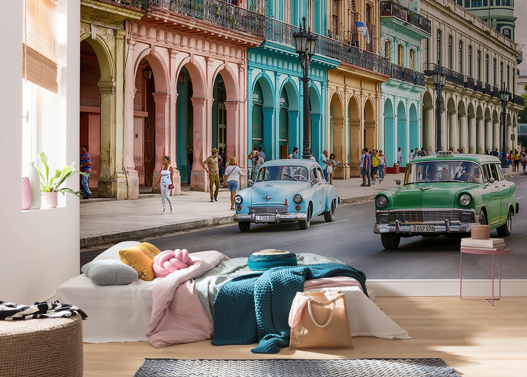 Komar Fototapete »Cuba - Größe 368 x 254 cm«, bedruckt, Wohnzimmer, Schlafz günstig online kaufen