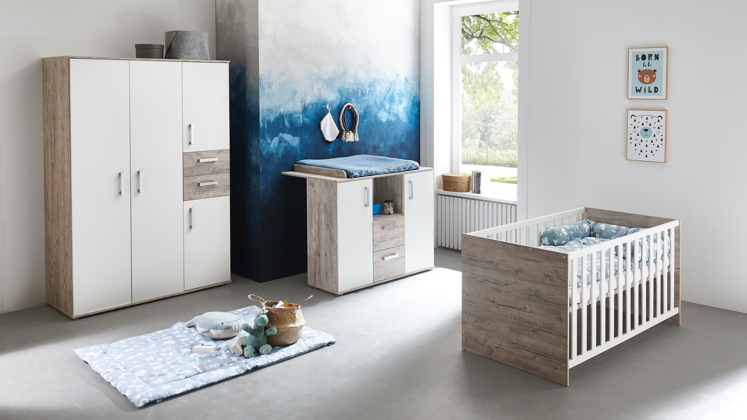 arthur berndt Babyzimmer-Komplettset Bente, (Set, 3-tlg., günstig online kaufen