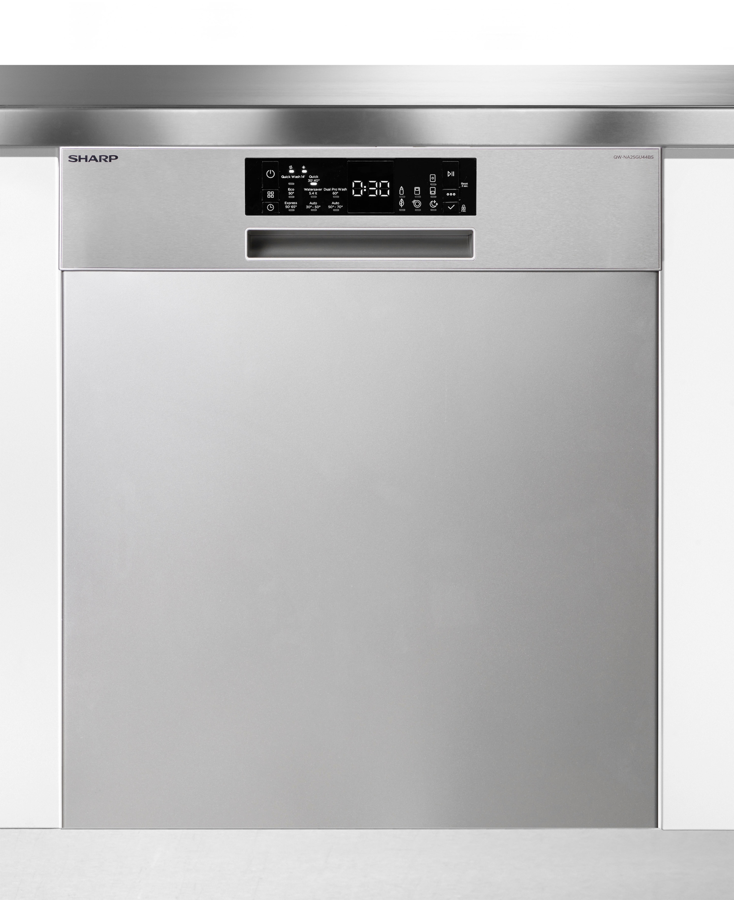Sharp Unterbaugeschirrspüler »QW-NA25GU44BS-DE« 14 Maßgedecke