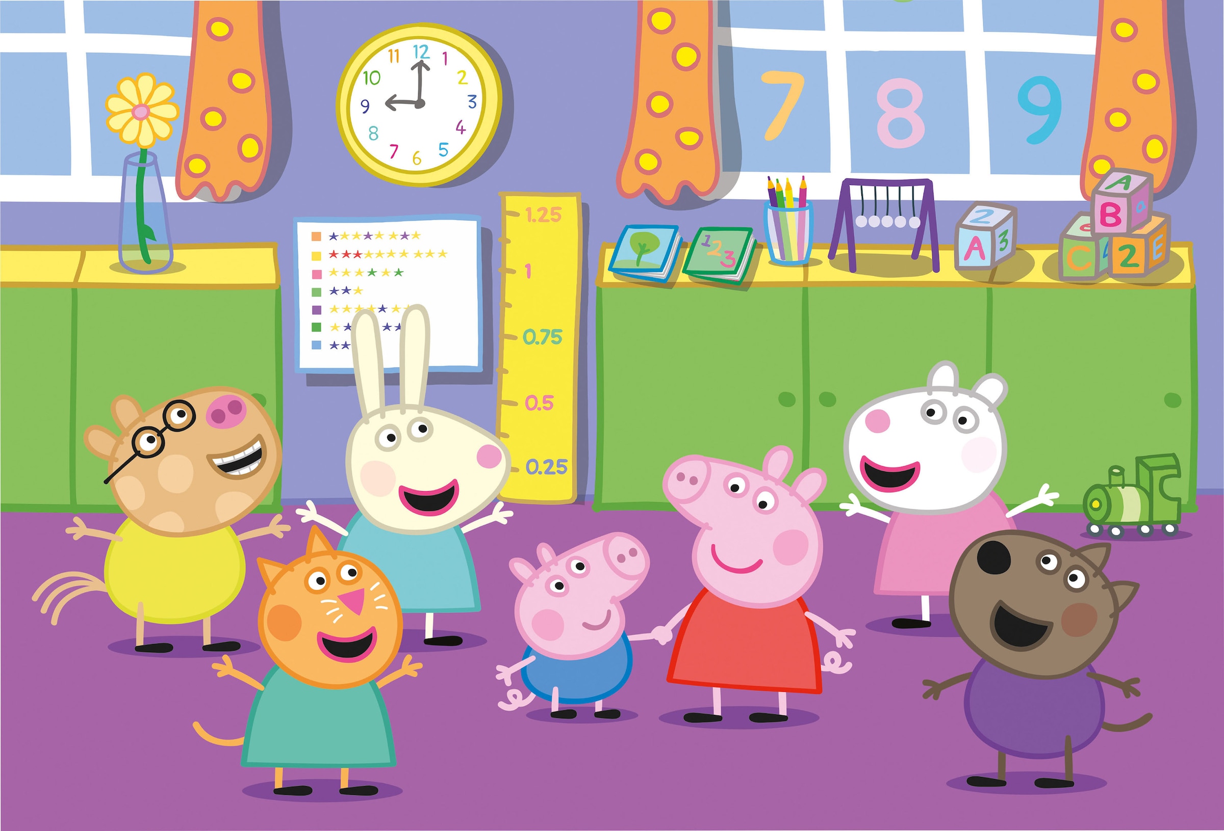 Clementoni® Puzzle »Peppa Pig Bodenpuzzle«, Made in Europe