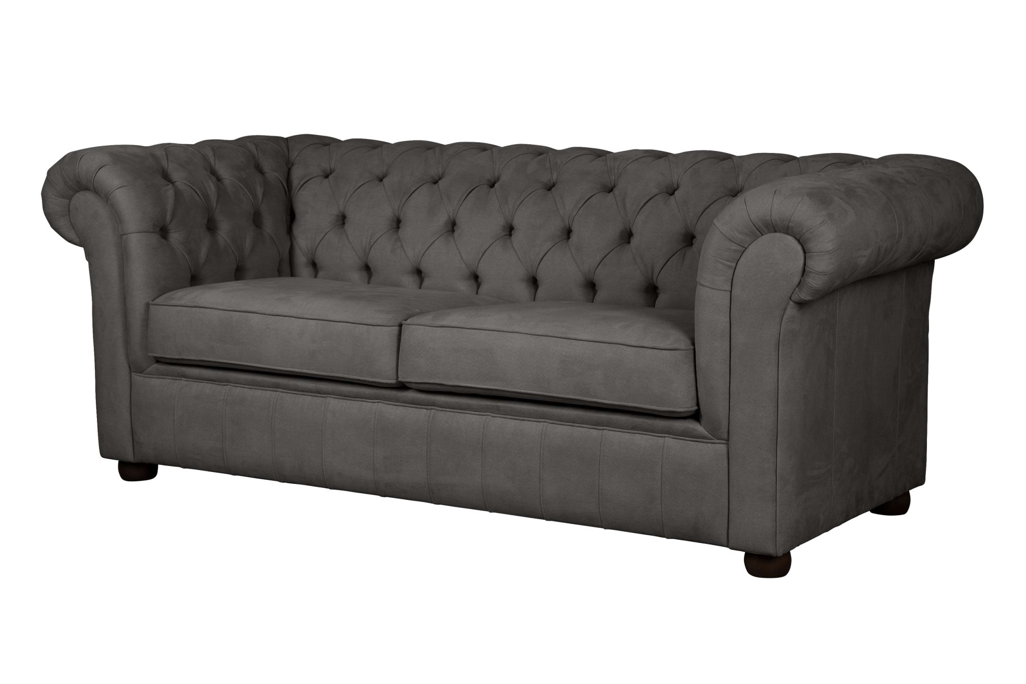 Home affaire 3-Sitzer »CHARENTE, optionale Schlafsofa, Chesterfield-Sofa, Bettfunktion«, mit edler Knopfheftung und typischen Armlehnen, B/T/H 198/89/74 cm