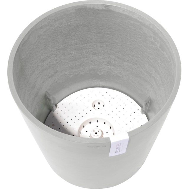 ECOPOTS Blumentopf »AMSTERDAM White Grey«, BxTxH: 40x40x35 cm, mit  Wasserreservoir online bestellen