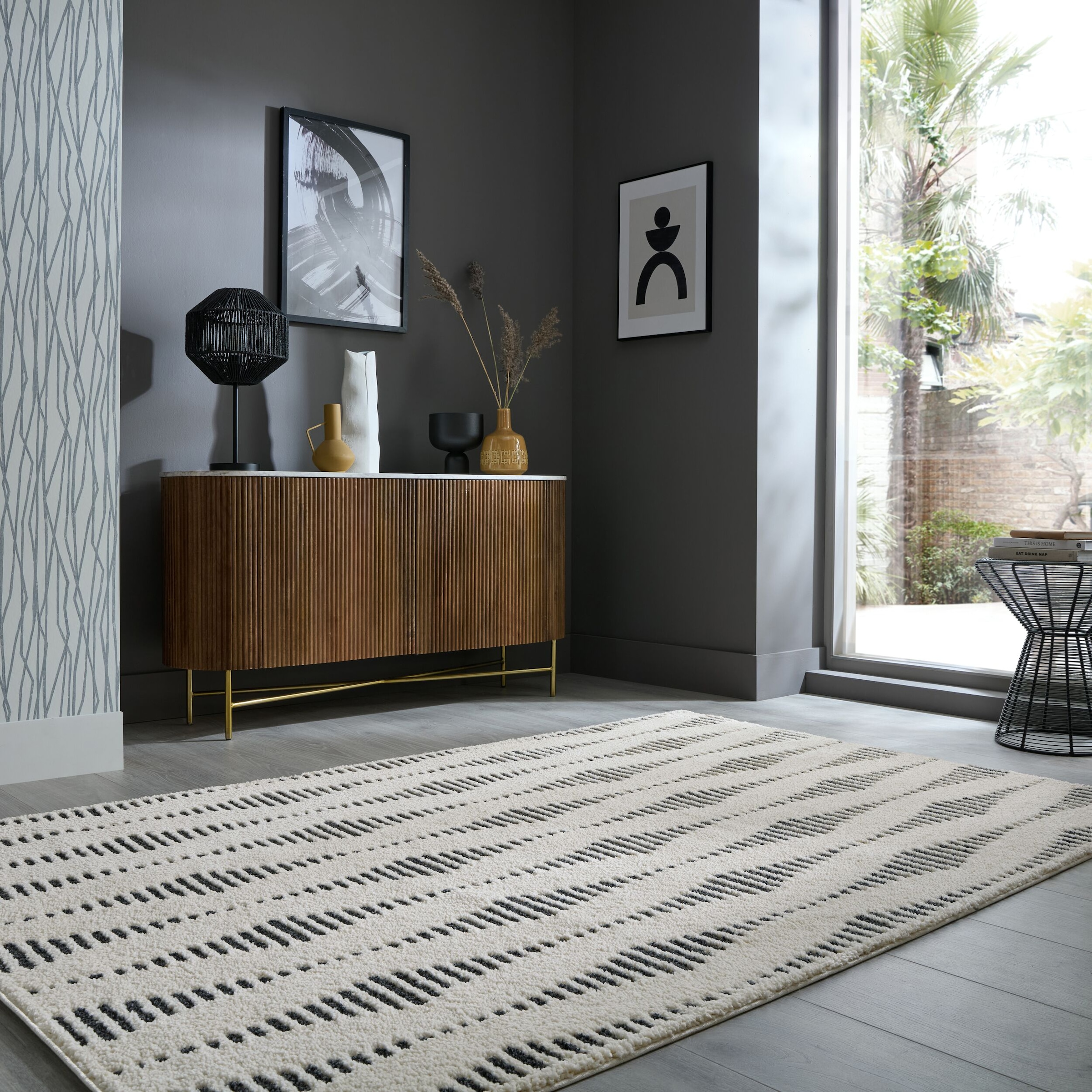 FLAIR RUGS Teppich »Knot«, rechteckig, 20 mm Höhe, geometrisches Muster günstig online kaufen