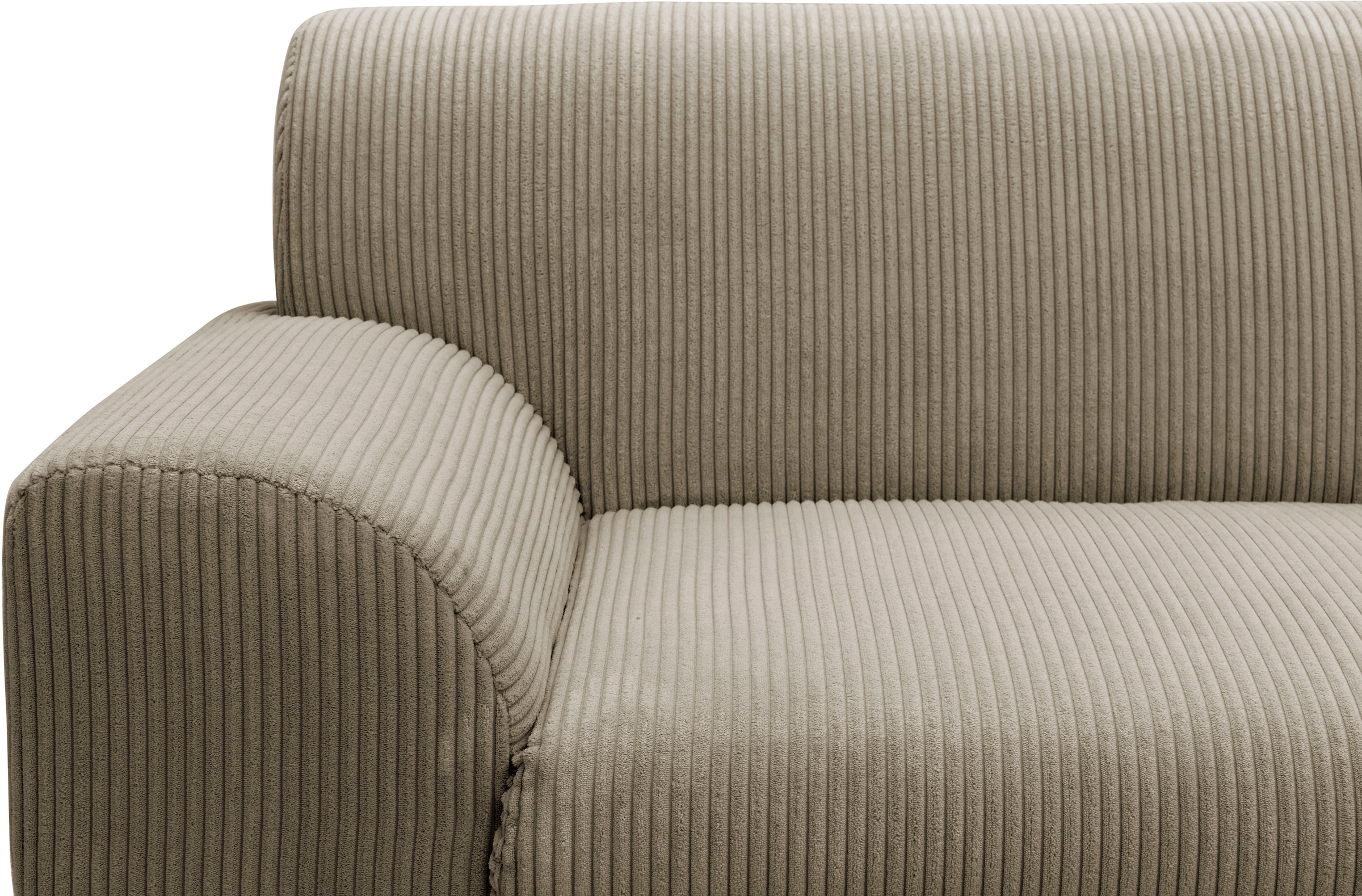 Home affaire Ecksofa »Nika L-Form«, wahlweise mit Bettfunktion, auch in Cord