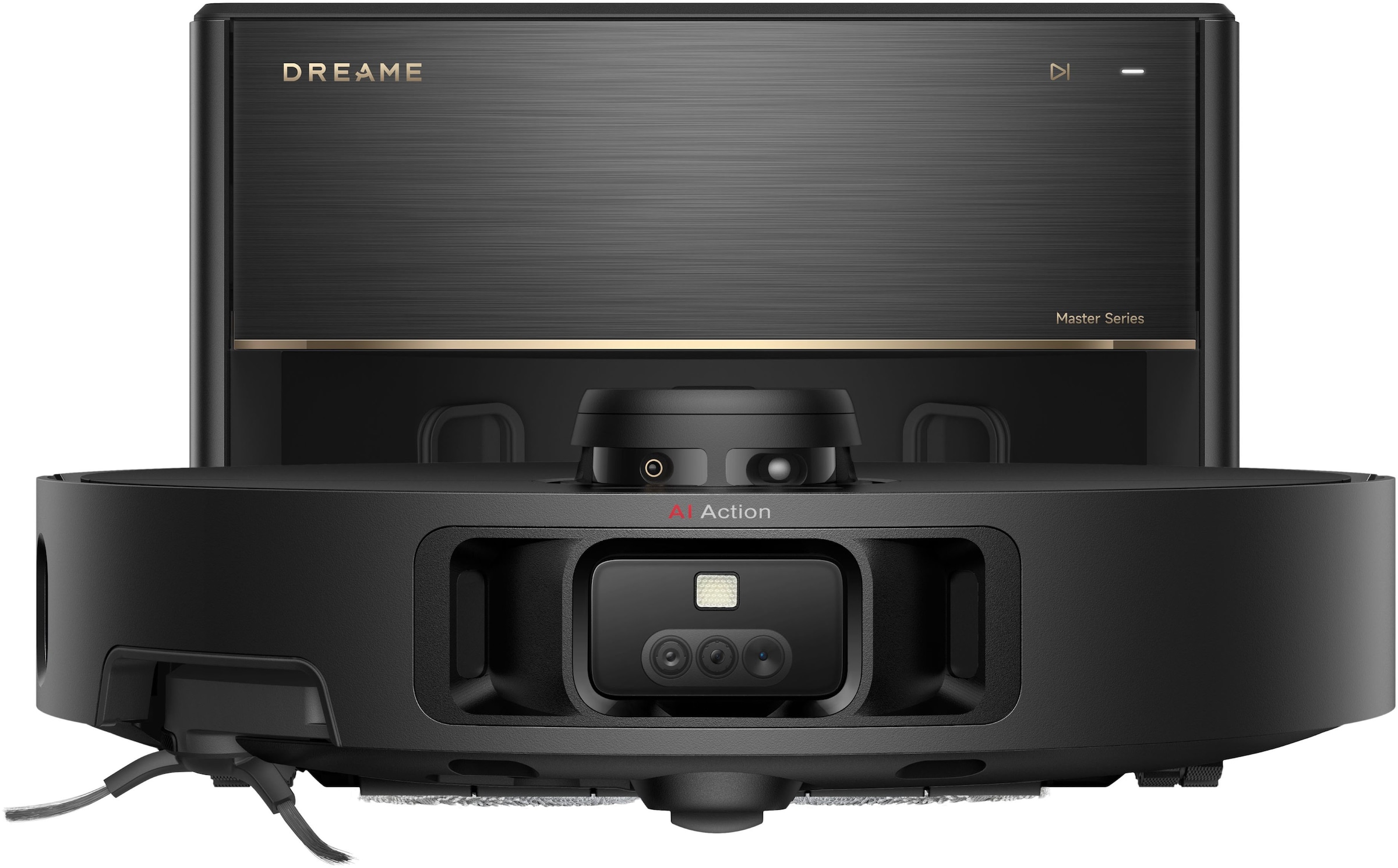 Dreame Saugroboter »Dreame X40 Master mit Wischfunktion«, 12.000Pa Saugkraft, 8-in-1-Basisstation mit automatischer Wartung