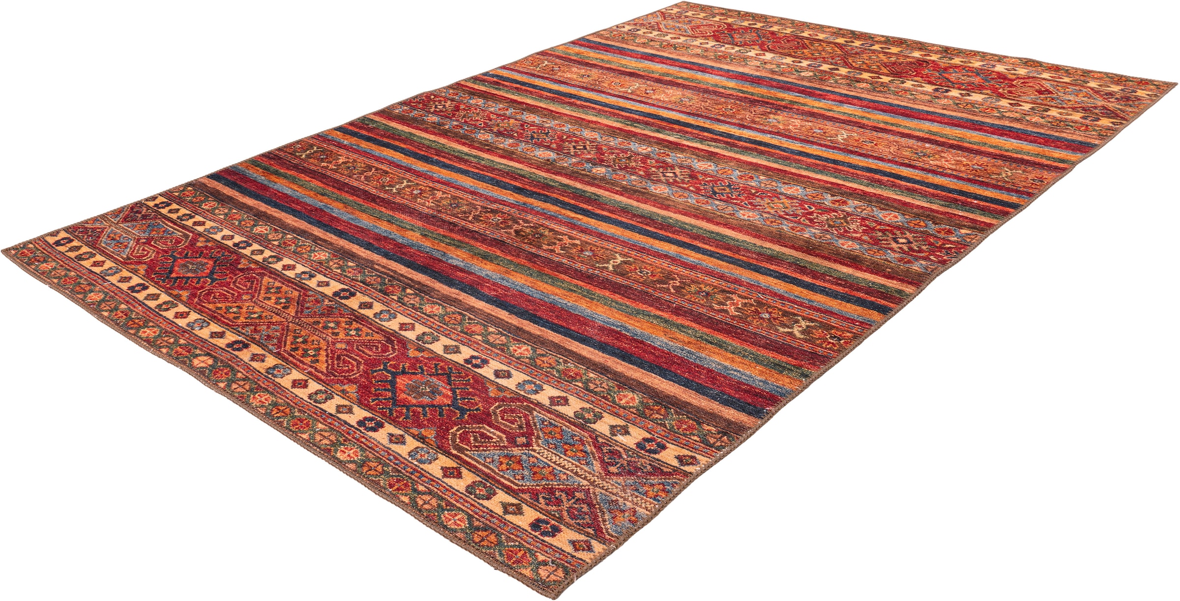 me gusta Teppich »Faye 725«, rechteckig, 6 mm Höhe, Flachgewebe