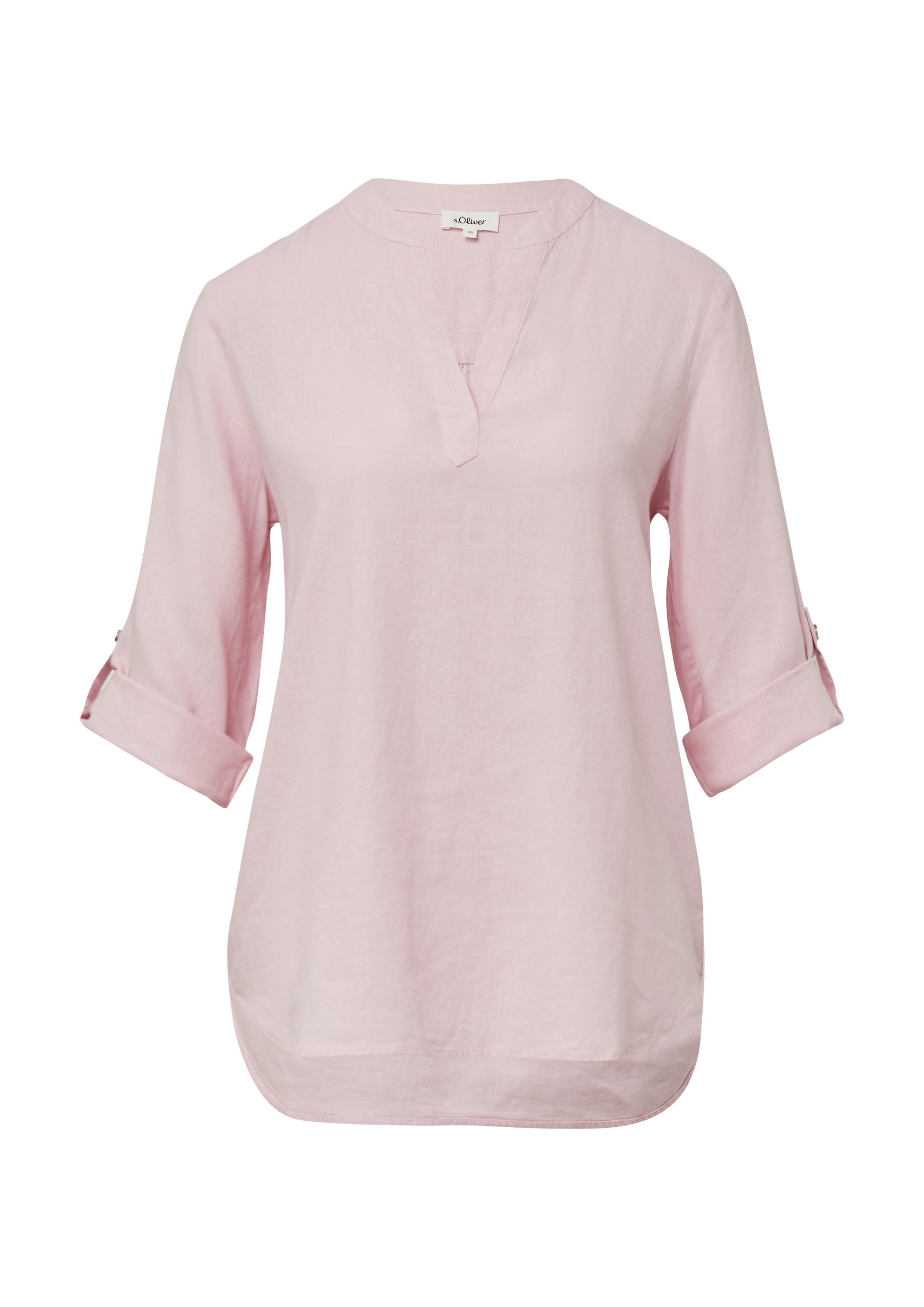 s.Oliver Klassische Bluse, mit Turn-up