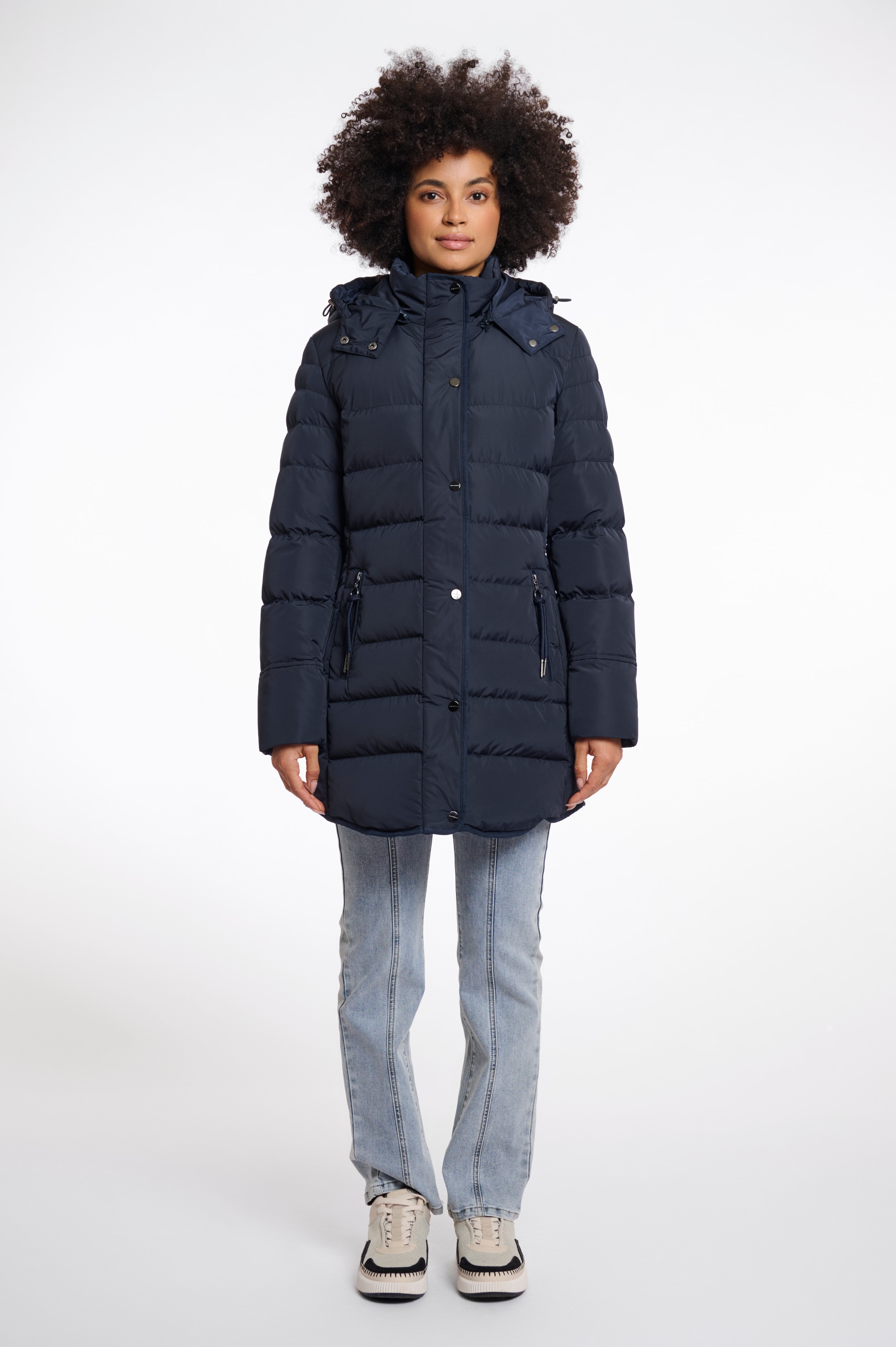 Rino & Pelle Steppmantel »NUSA« mit Kapuze