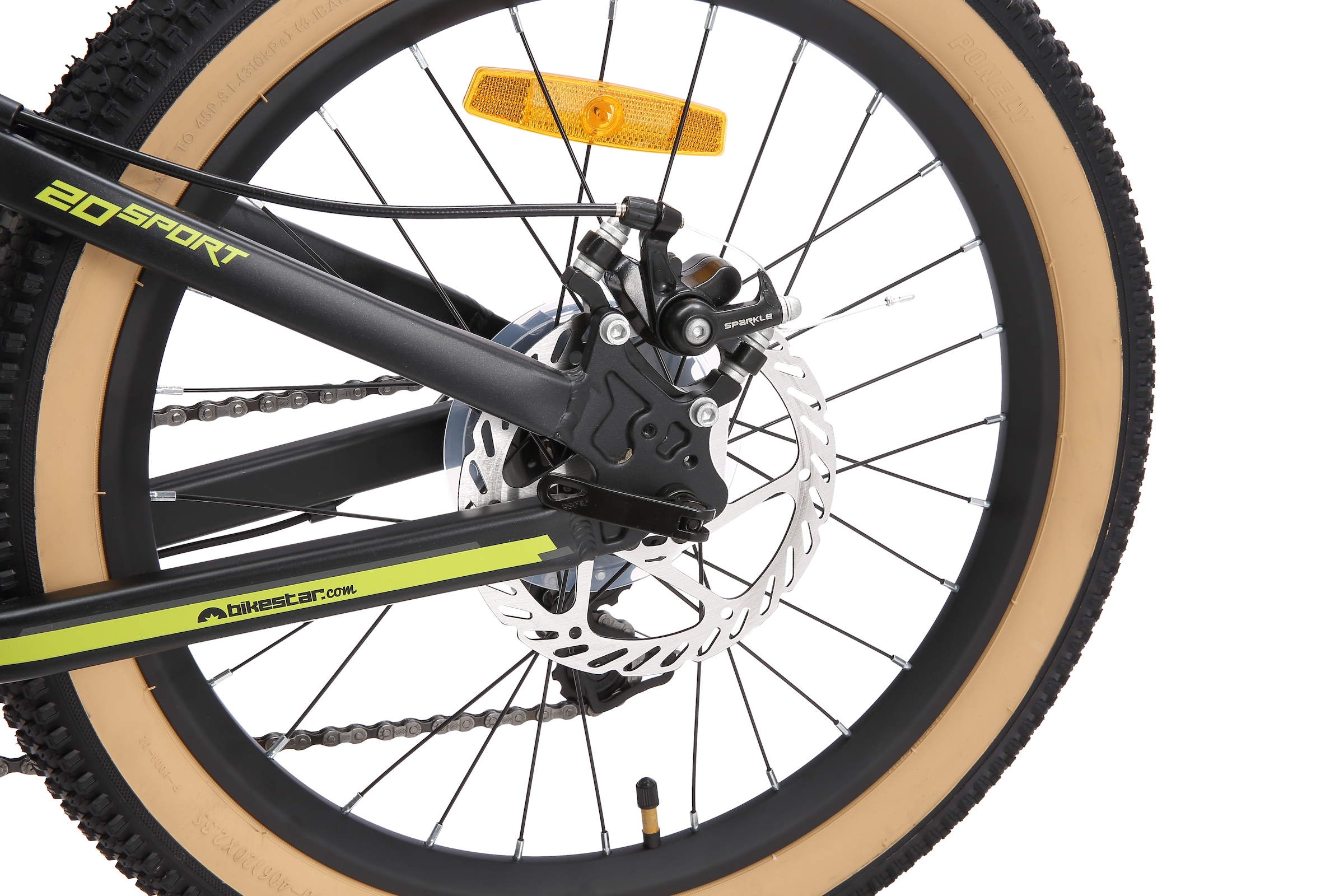 Bikestar Jugendfahrrad 7 Gang Shimano RD-TY21 Schaltwerk Kettenschaltung