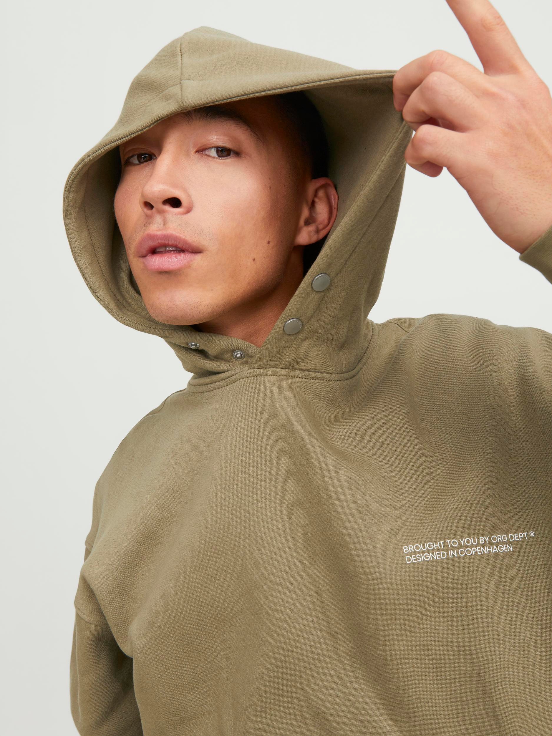 Jack & Jones Kapuzensweatshirt »JORVESTERBRO BACK SWEAT HOOD SN«