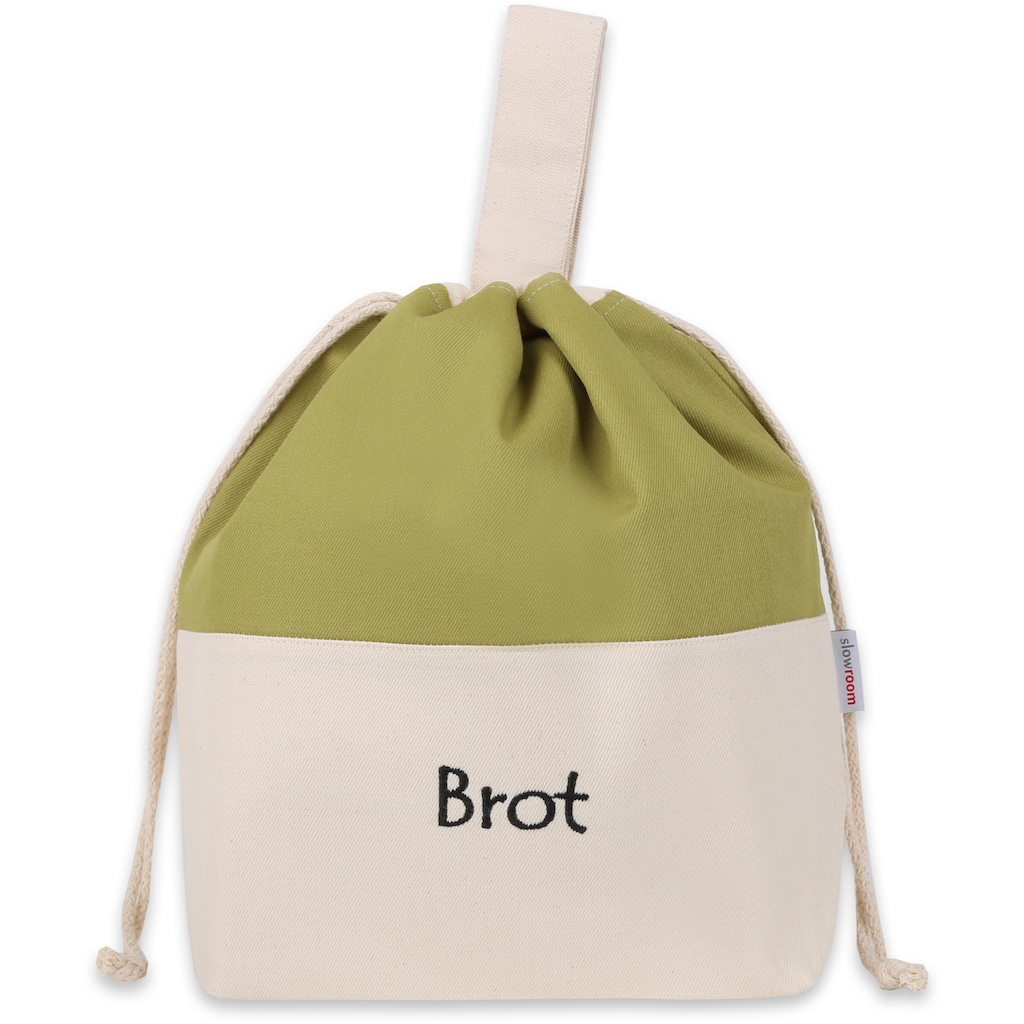 slowroom Brottasche »3 in 1 Brottasche Olive«, (1 tlg.)