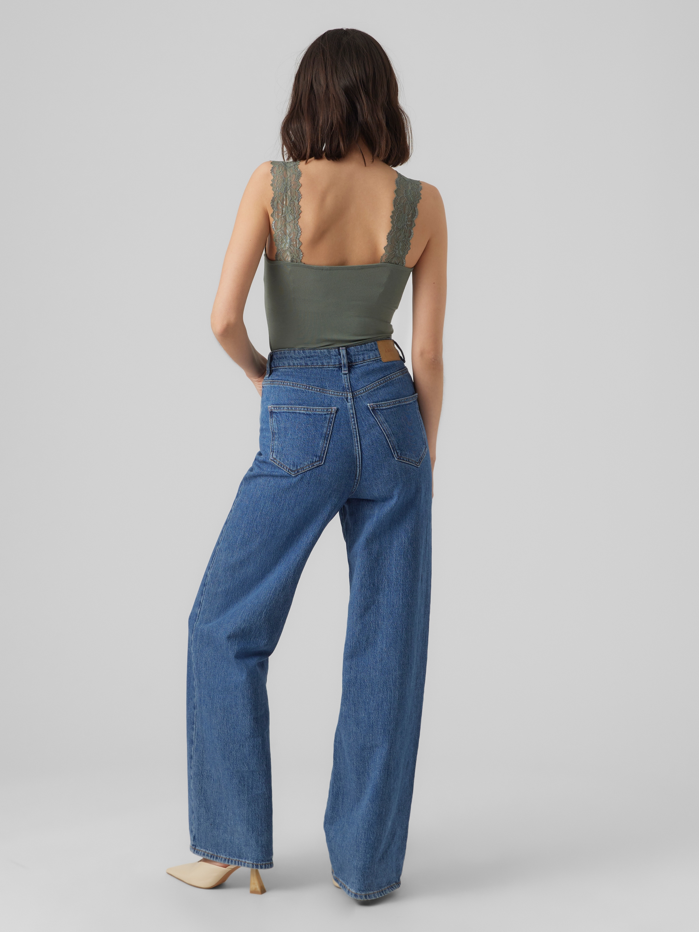 Vero Moda Spitzentop »VMROSA SL TOP JRS NOOS«