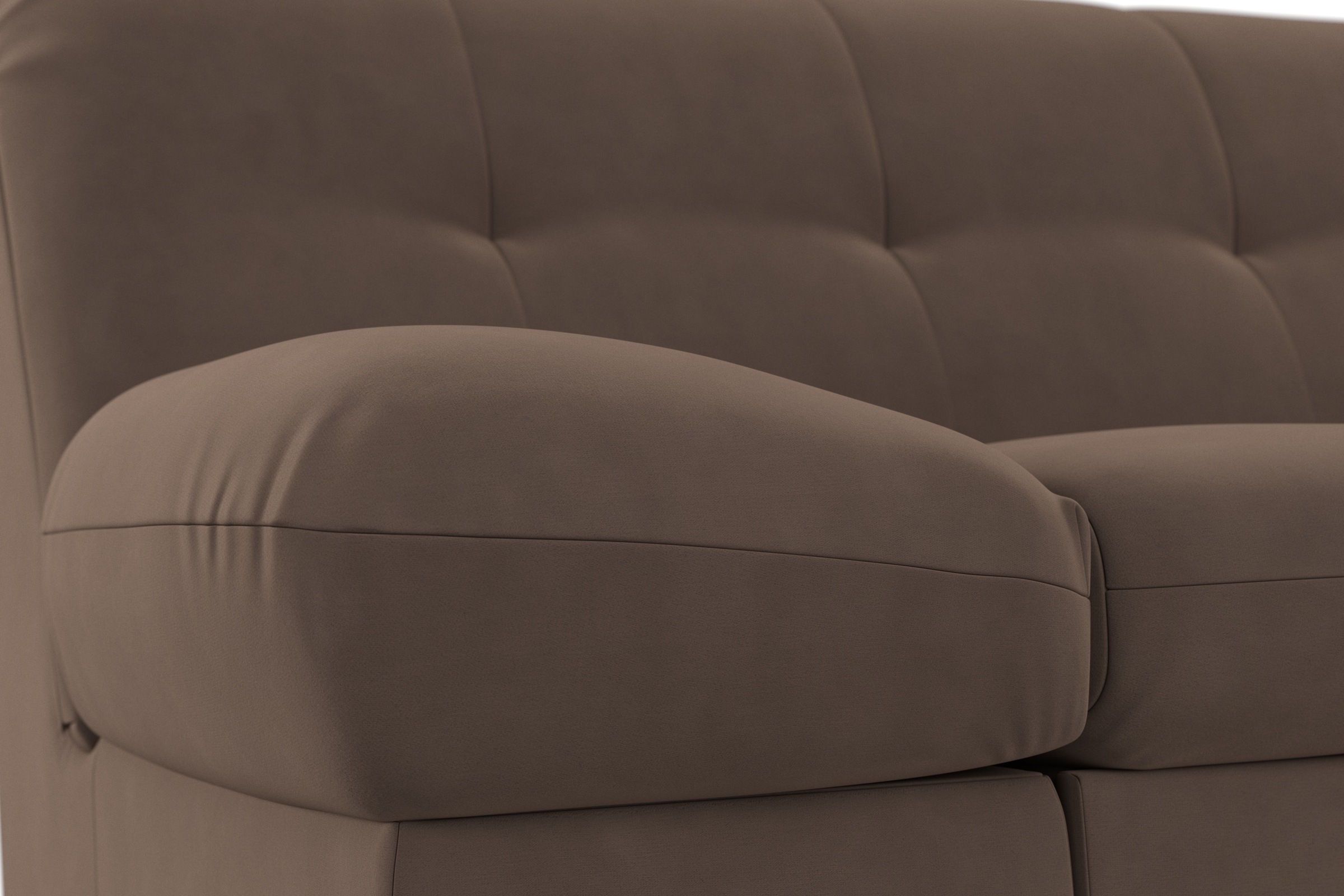 DOMO collection Ecksofa »Mona L-Form«, wahlweise mit Bett- und Armlehnfunktion