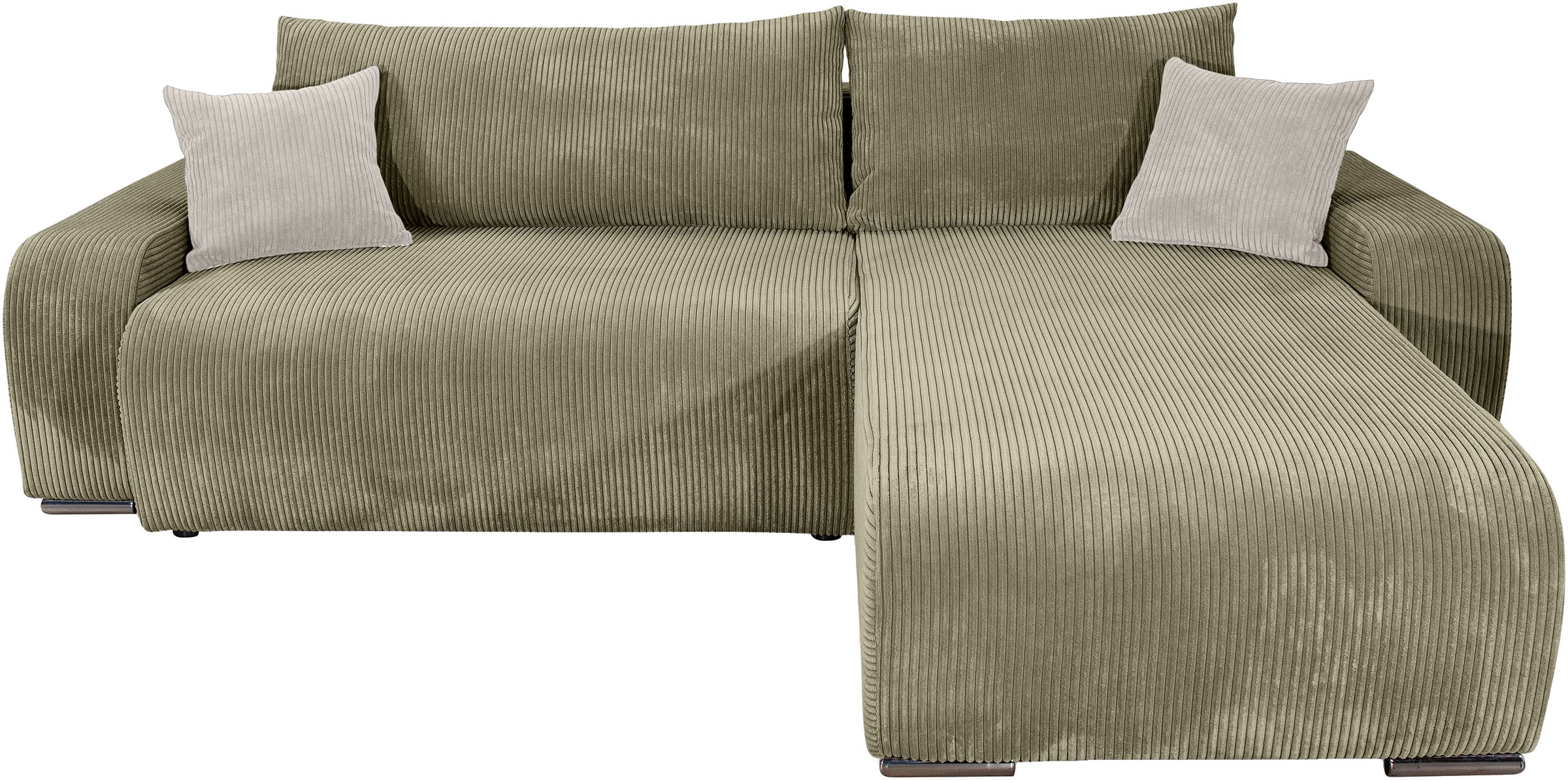 COLLECTION AB Ecksofa »Pia, L-Form, Breite 237 cm, mit Schlaffunktion« inkl günstig online kaufen