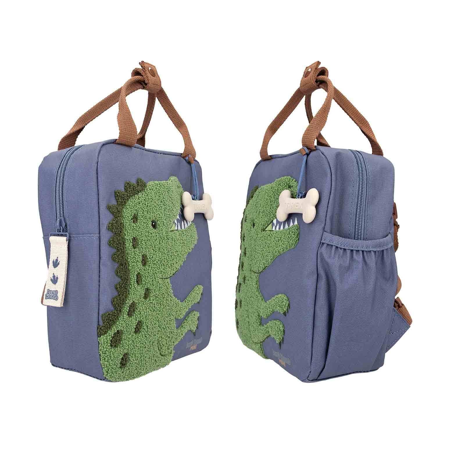 Depesche Rucksack »Rucksack Dino Mini Dino World 23 x 20 cm blau«