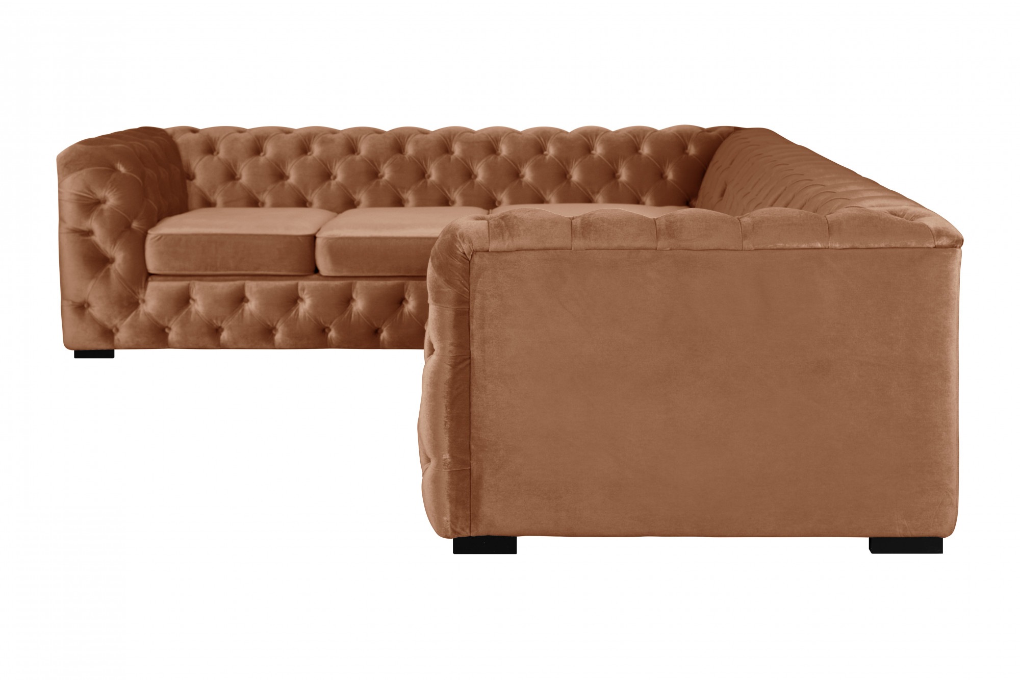 Guido Maria Kretschmer Home&Living Chesterfield-Sofa »KALINA L-Form«, hochwertige Chesterfield-Ausführung, sehr hochwertige Verarbeitung