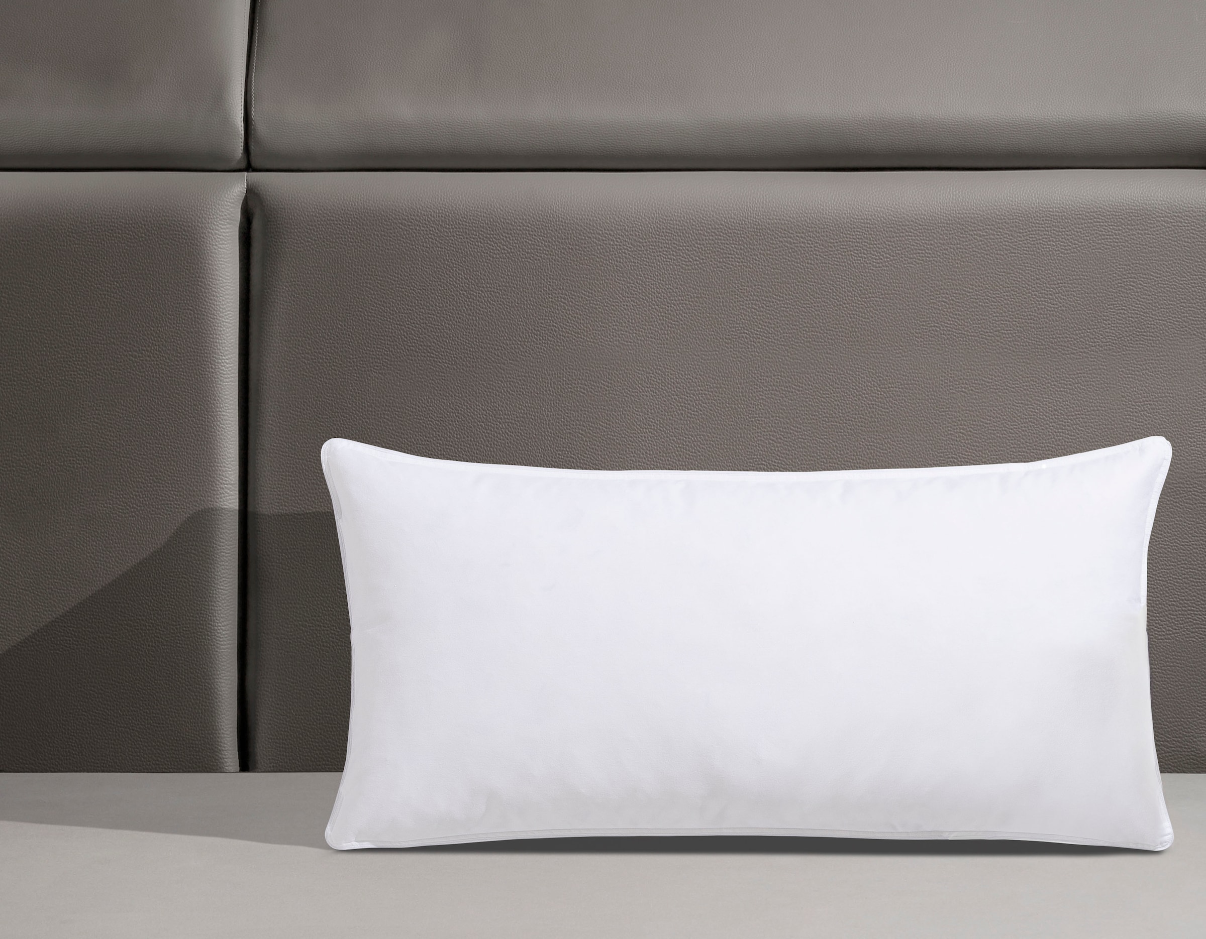 OTTO home Federkopfkissen »Köniz, Kopkissen 40x80 cm, 80x80 cm« Füllung: 85% Federn, 15% Daunen 1 Stk. tlg. Kissen, Made in Germany, allergikerfreundlich, Made in Green