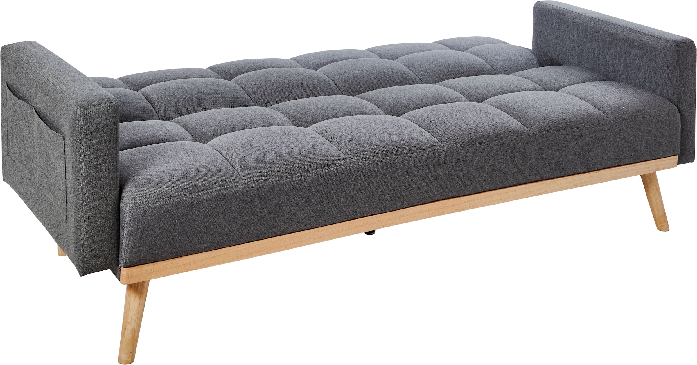 Jahnke Schlafsofa »CHILLAX BOX« mit Schlaffunktion, Seitentasche, Breite 214 cm
