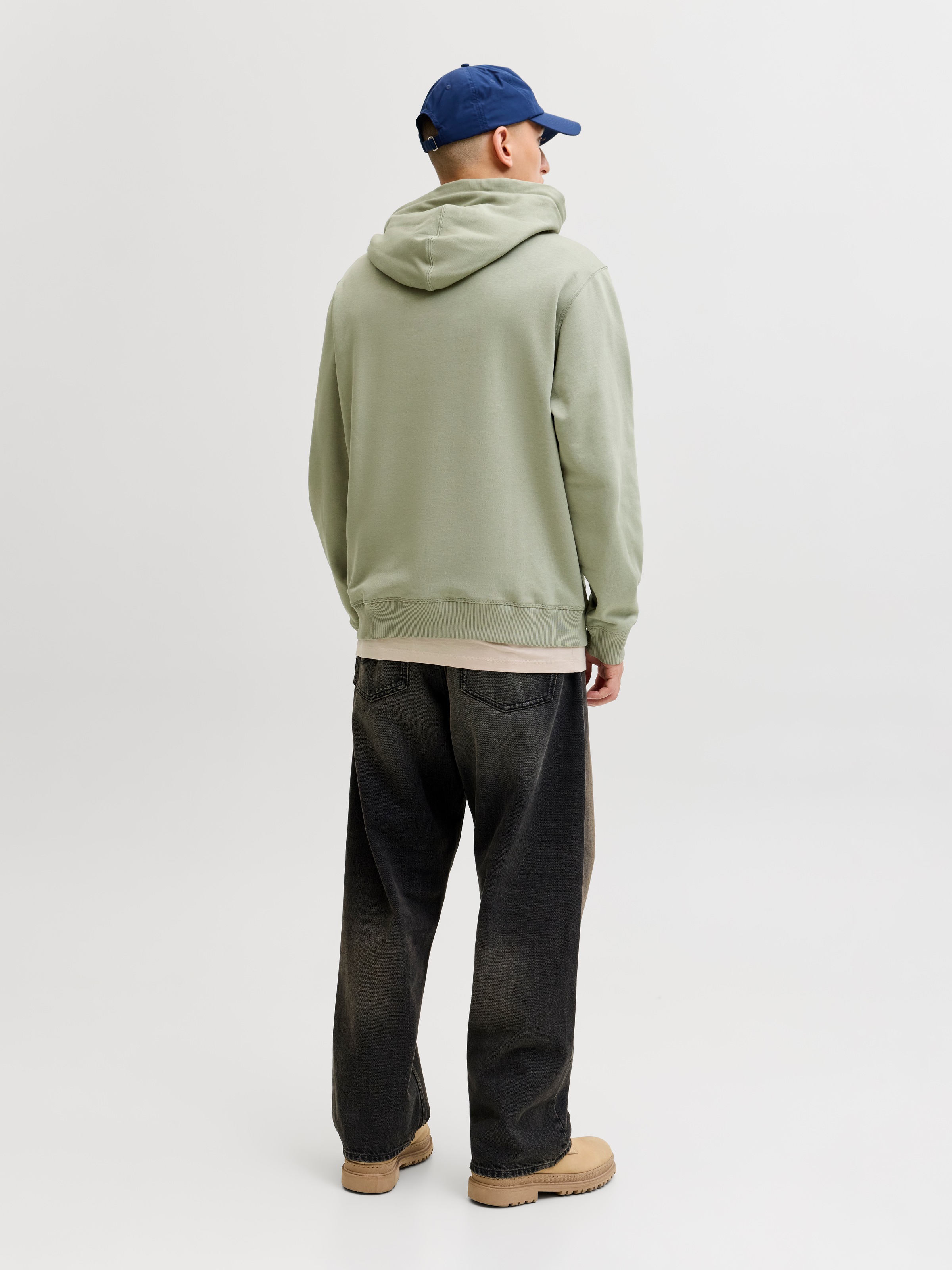Jack & Jones Kapuzensweatshirt »JORNORREBRO EMB SWEAT HOOD NOOS«, mit Logo Print
