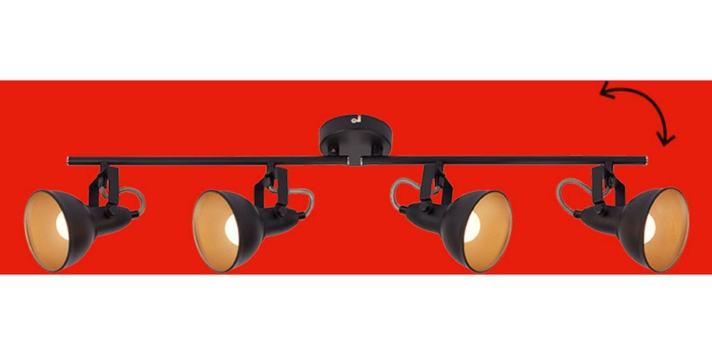 Briloner Leuchten LED Deckenspot »Soft«, für Leuchtmitttel 4 x E14 günstig online kaufen