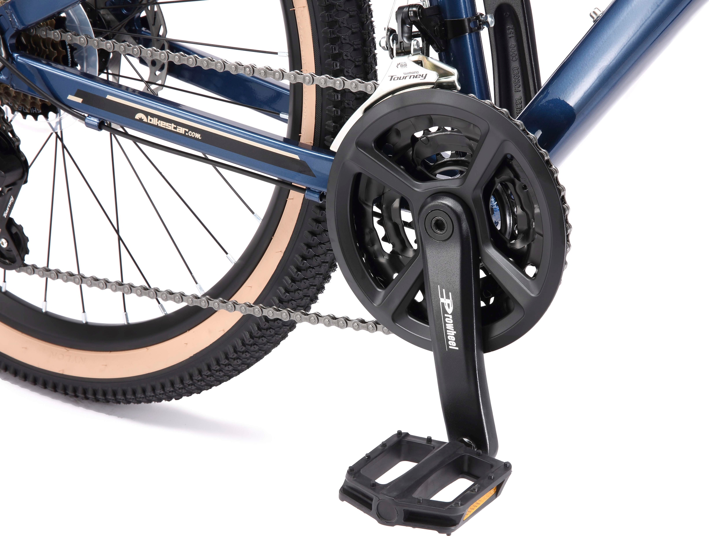 Bikestar Jugendfahrrad 21 Gang Shimano RD-TY21 Schaltwerk Kettenschaltung