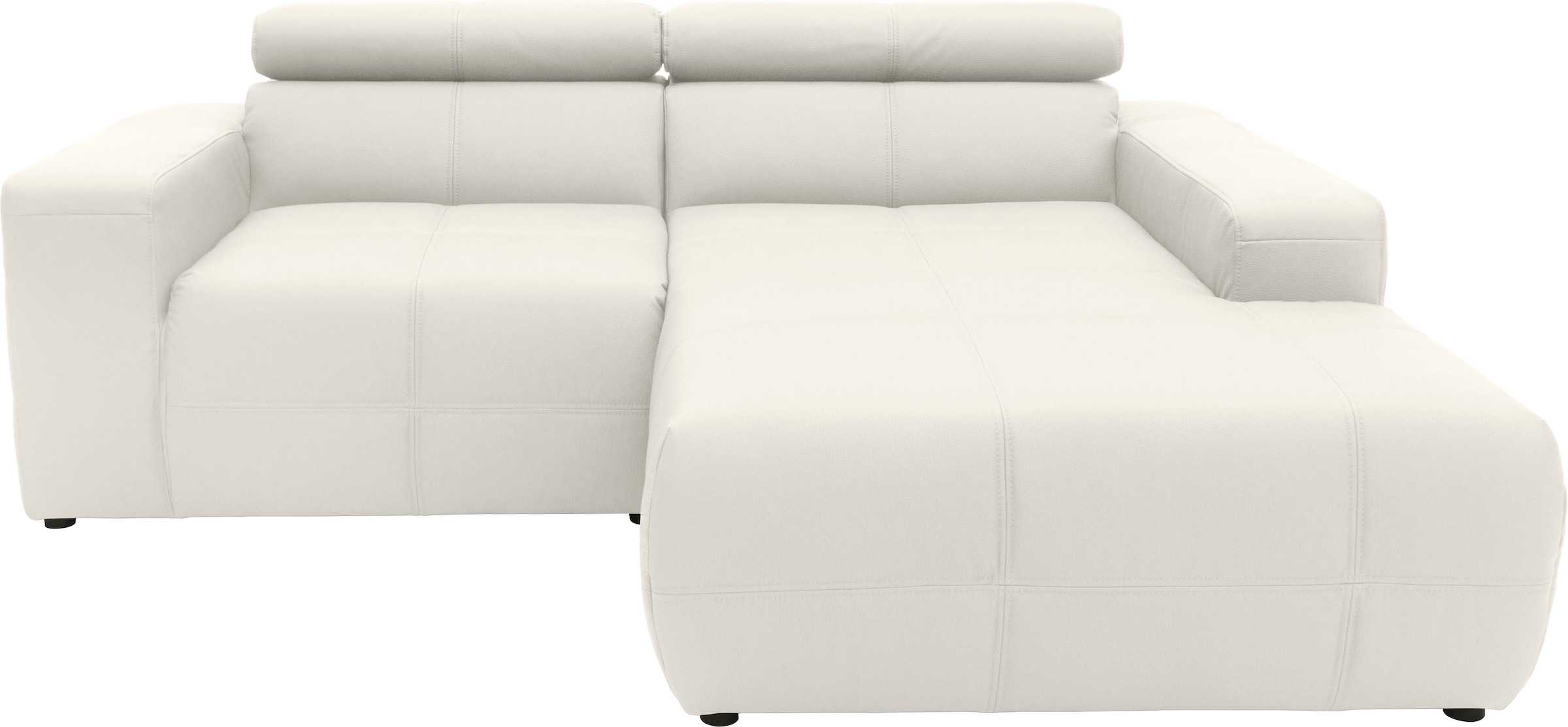 DOMO collection Ecksofa »Brandon B/T/H: 214/100/80 cm, L-Form«, Mit Kopftei günstig online kaufen