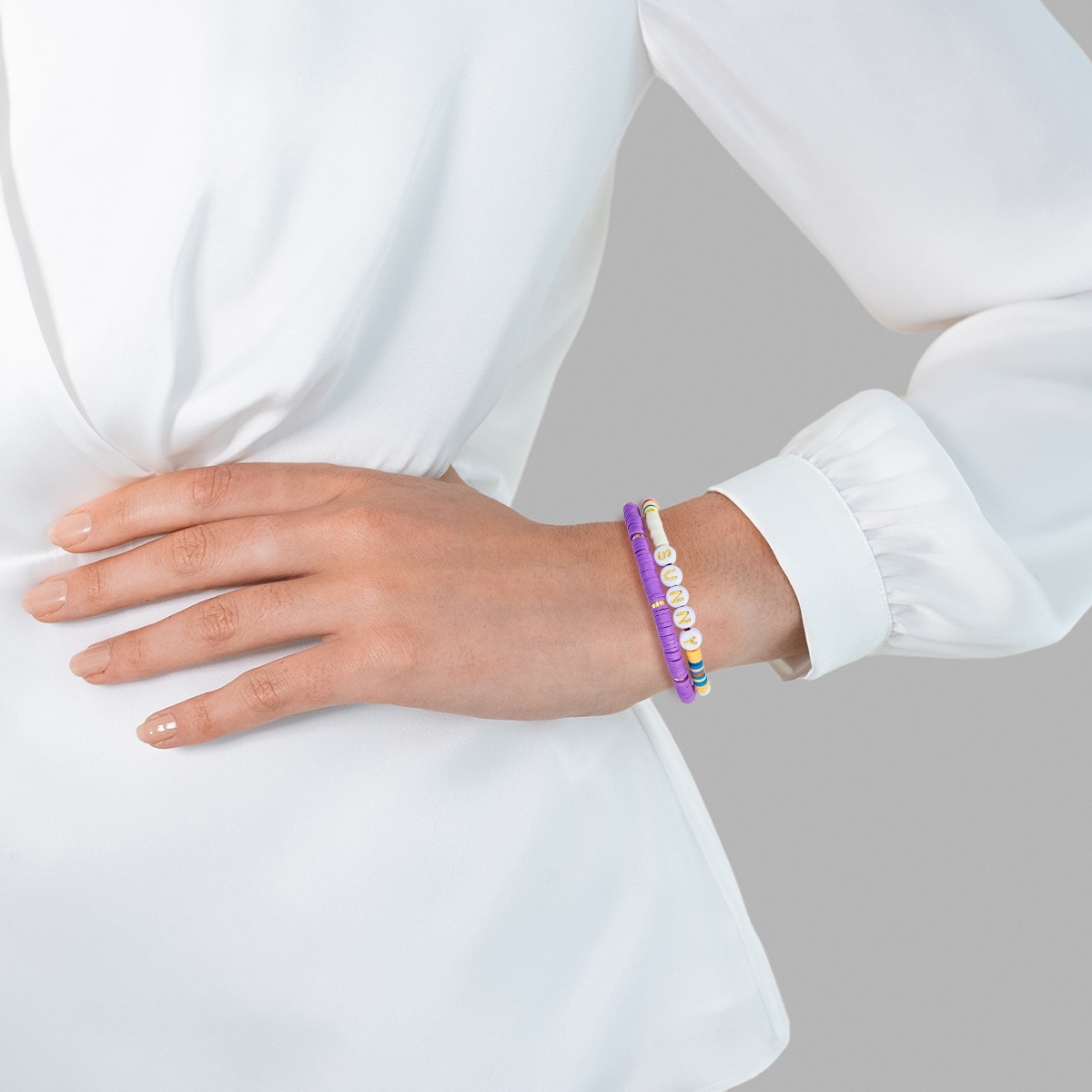 Yokoamii Perlenarmband »Set: Y10«, (2 tlg.), 2er Set Armbänder