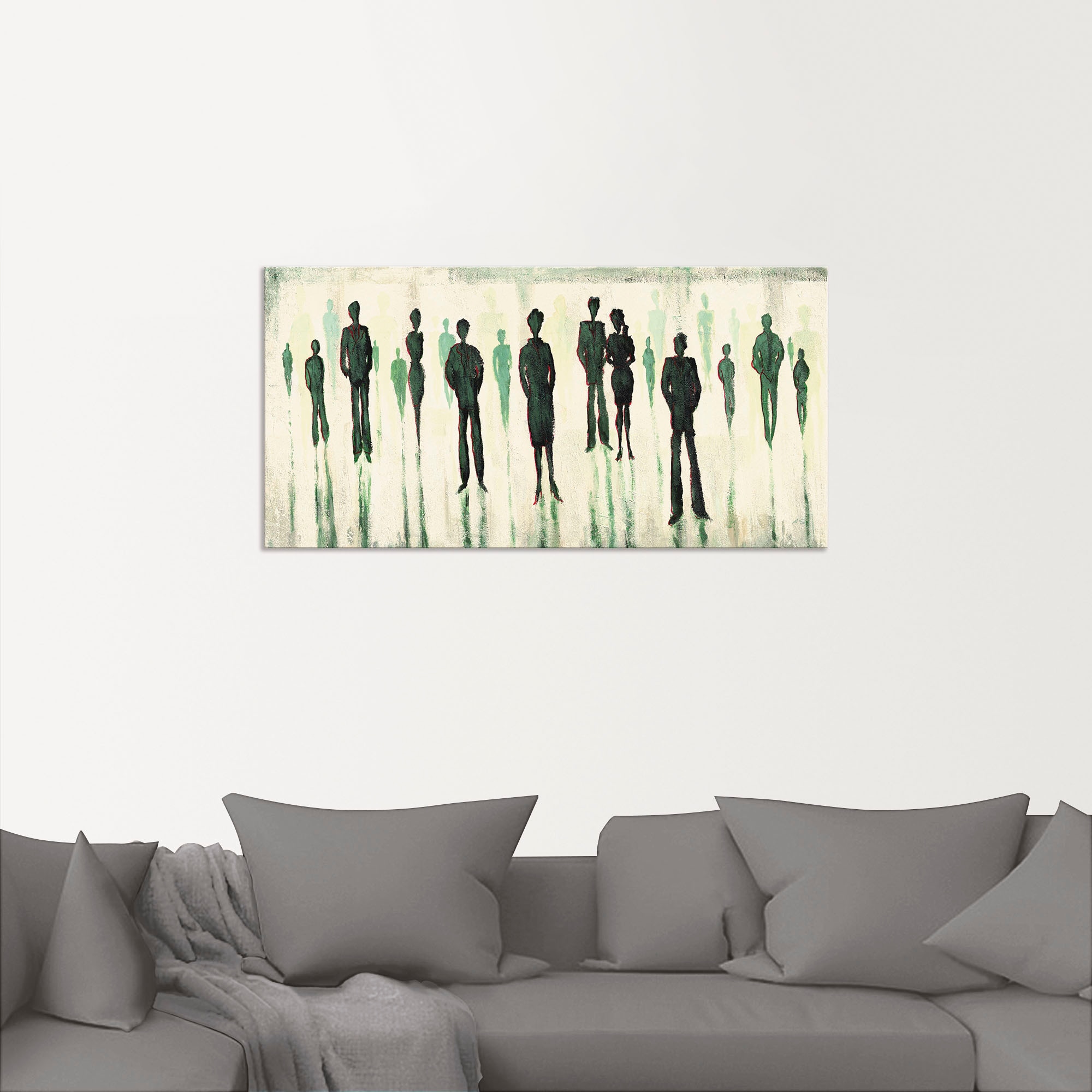 Artland Wandbild »Vor allen«, Gruppen & Familien, (1 St.), als Alubild, Outdoorbild, Leinwandbild in verschied. Größen