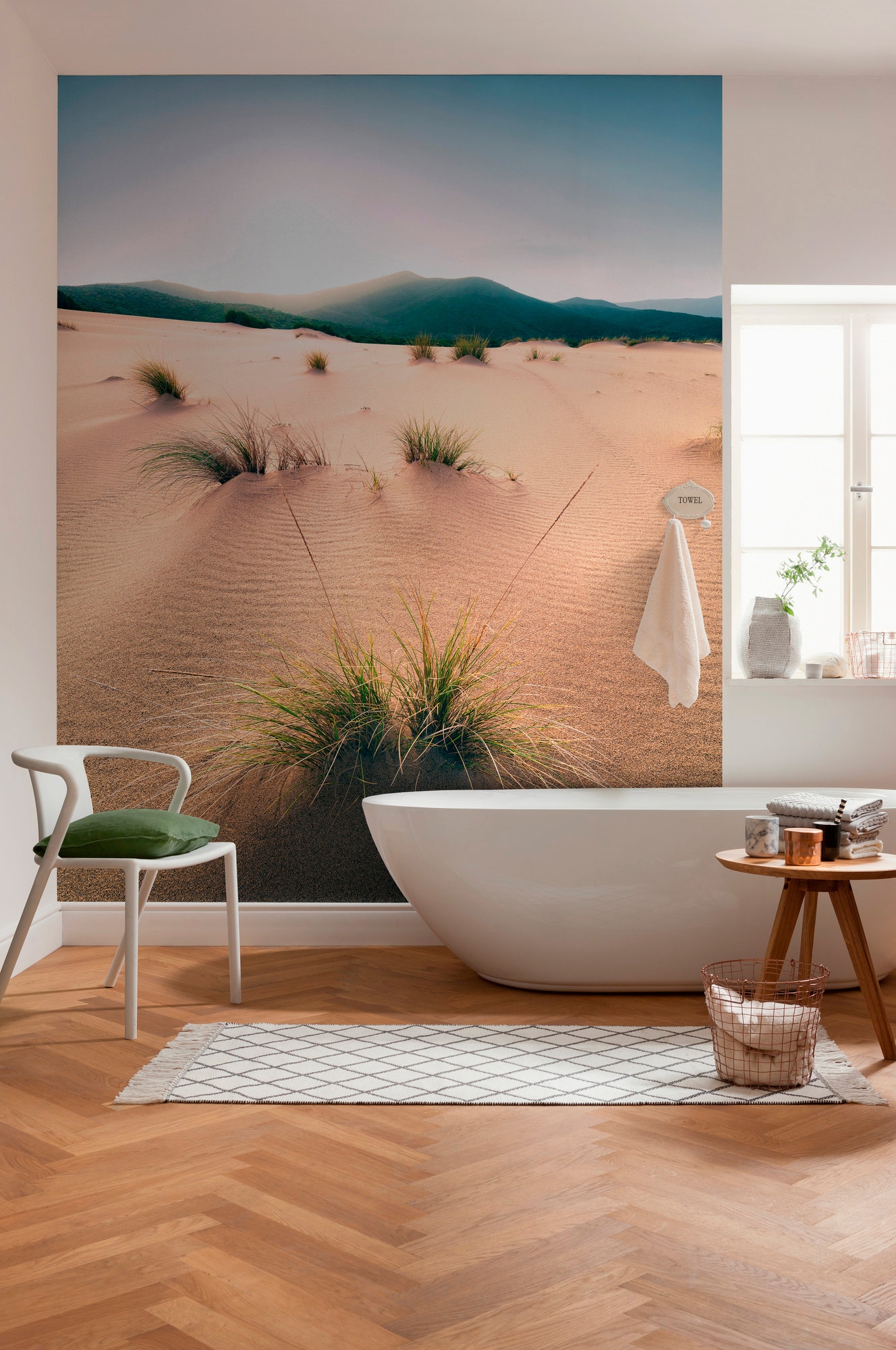 Komar Vliestapete »Digitaldruck Vlies -  Vivid Dunes - Größe 450 x 280 cm« bedruckt glatt Wohnzimmer, Schlafzimmer