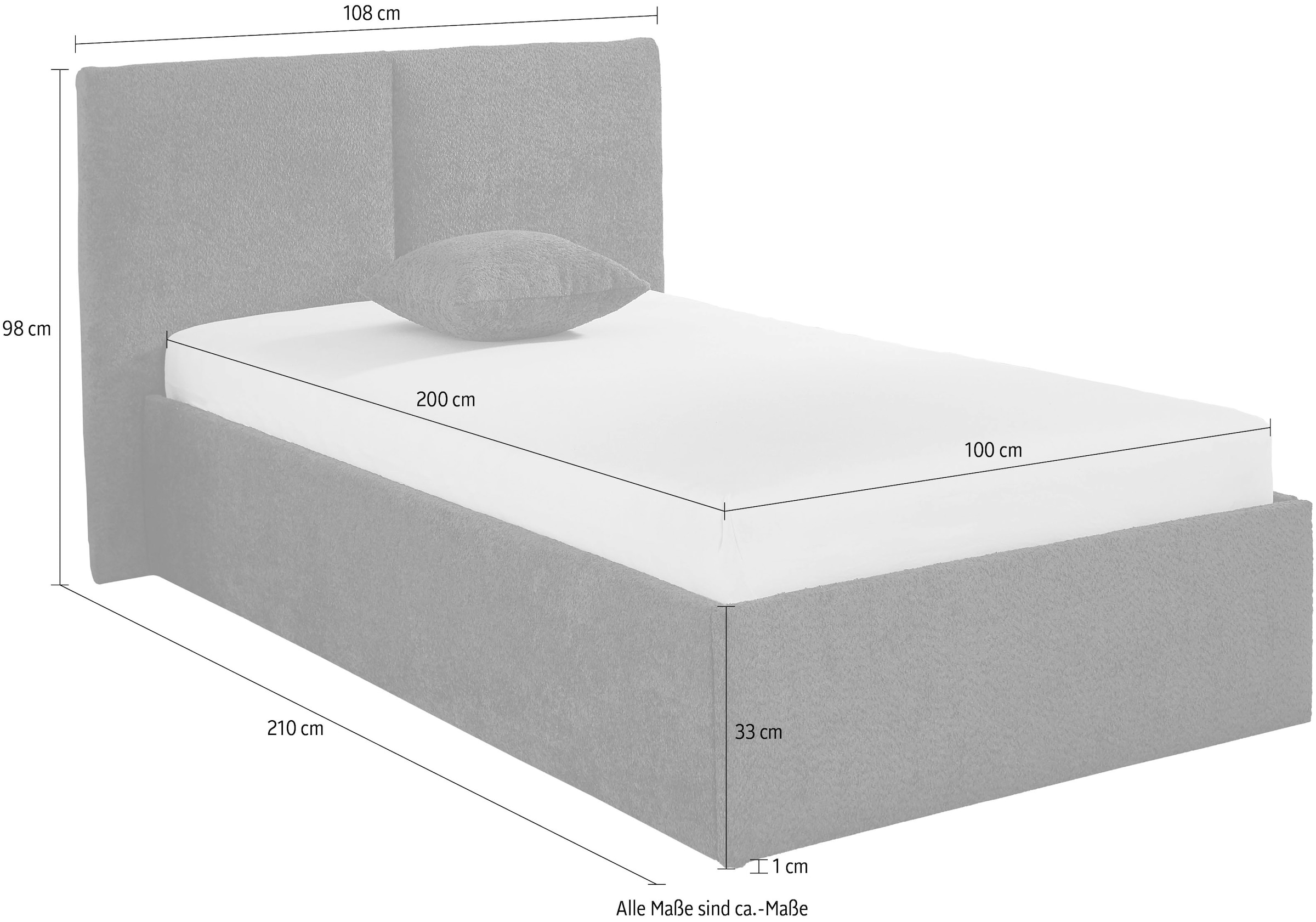 Westfalia Schlafkomfort Polsterbett