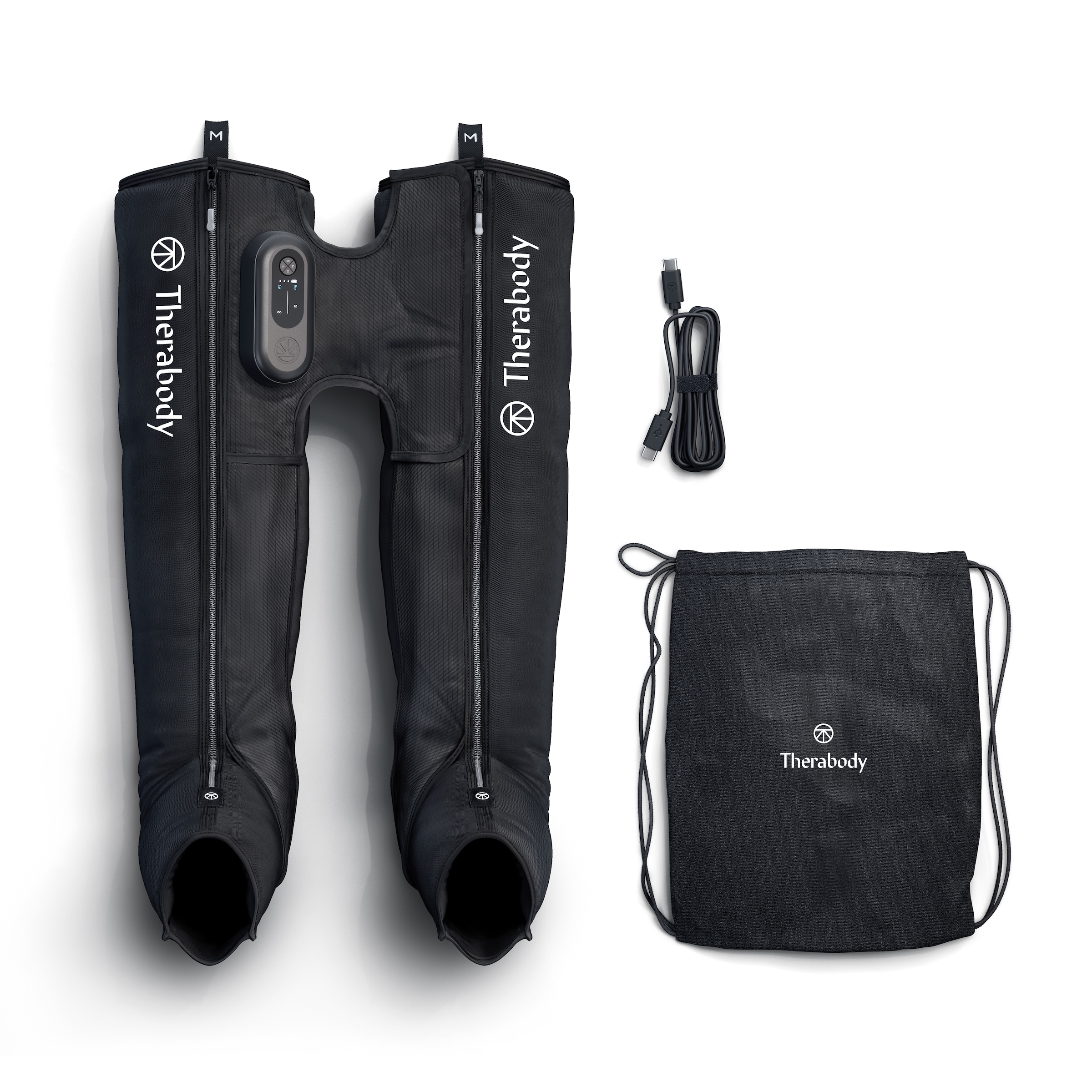 Therabody Massagegerät »Gr. S, RecoveryAir JetBoots Prime Kompressions-Stiefel, Small«, lindert Muskelschmerz, fördert Regeneration, Leistung, Flexibilität