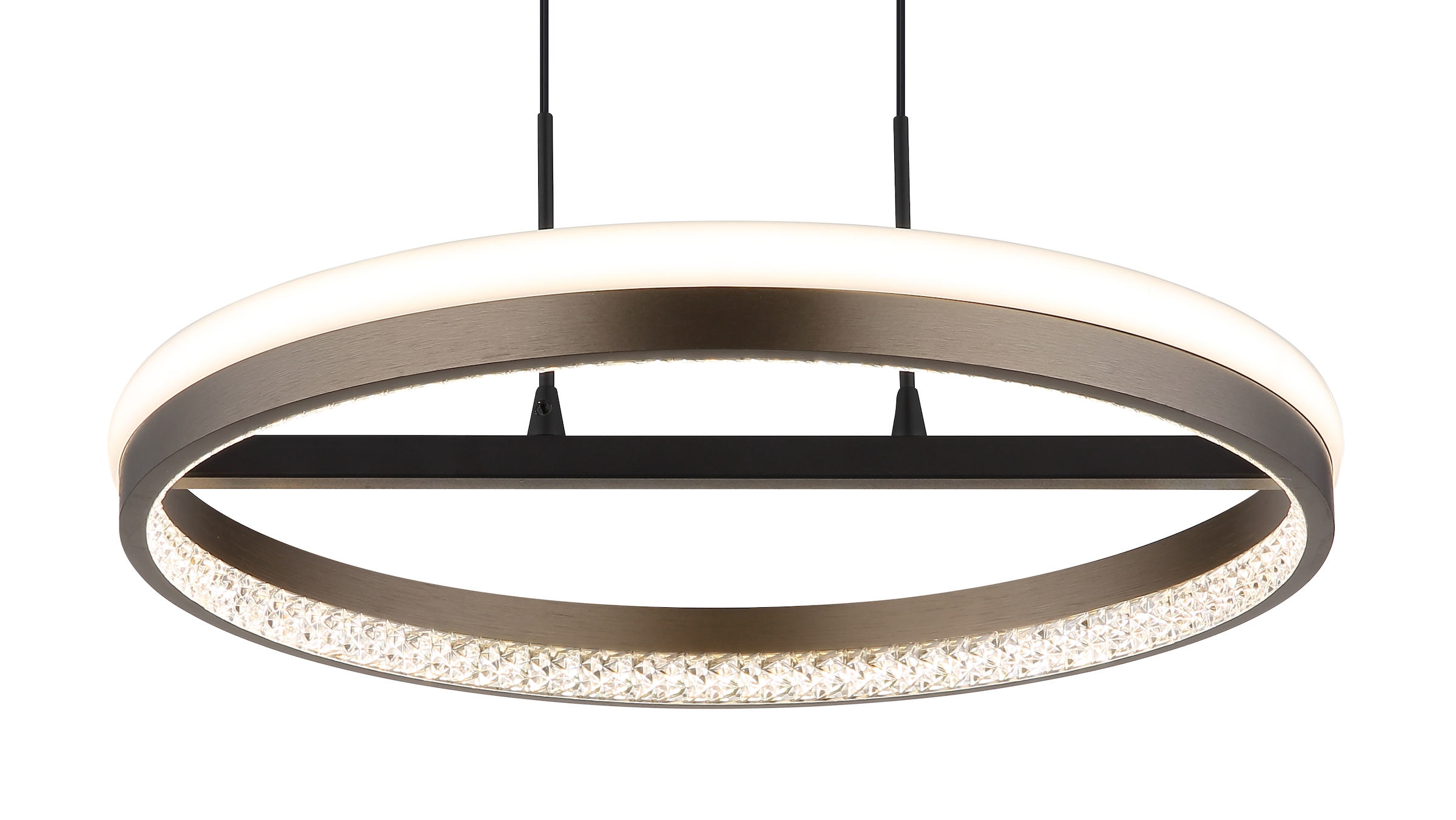 GLOBO LIGHTING Hängeleuchte »DELLA« LED-Modul 1 Stk. warmweiß - kaltweiß Hängelampe Esszimmer-Leuchte Esstischleuchte Wohnzimmer