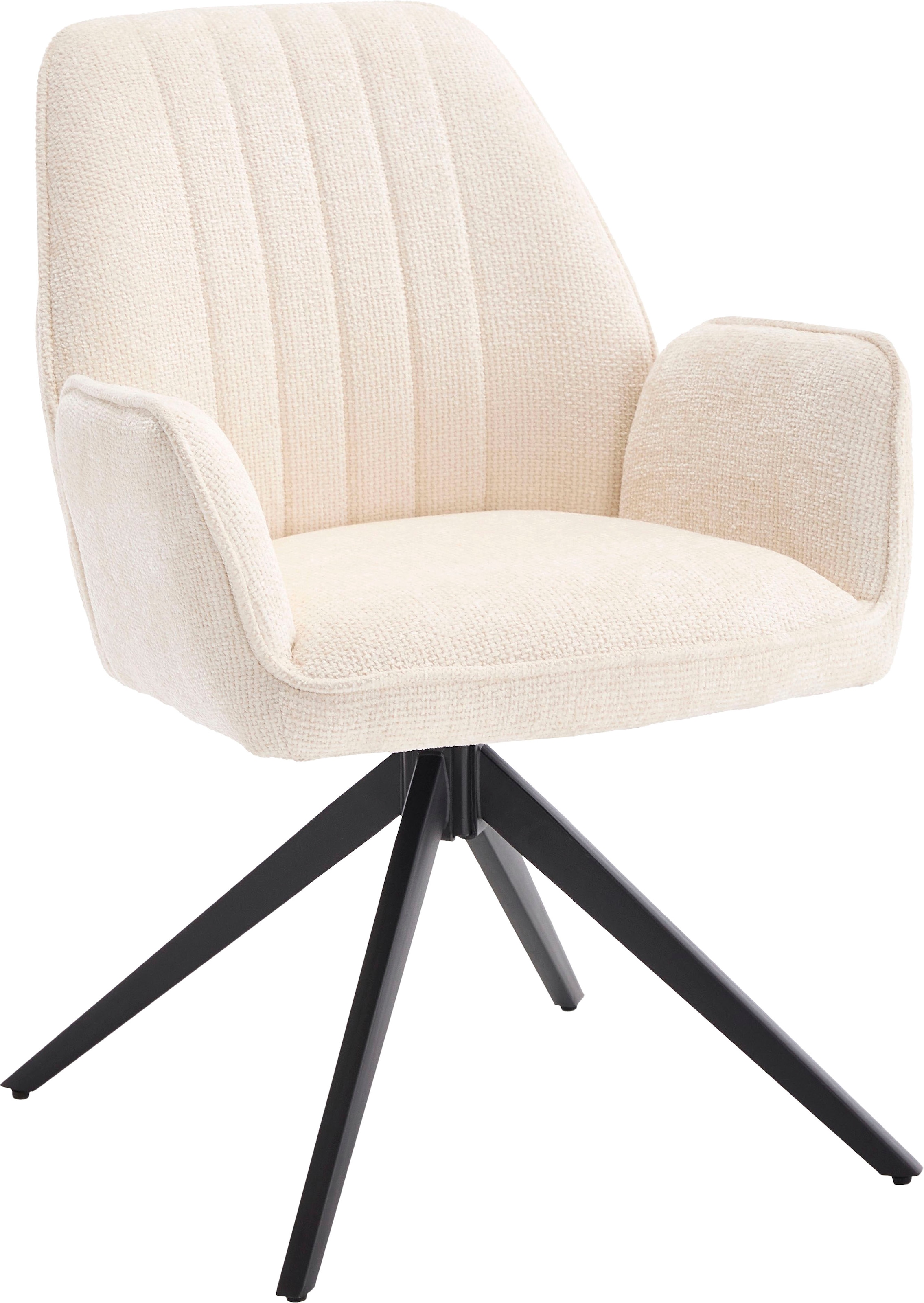 Home affaire Drehstuhl »Campanet« () 2 Stk.moderner Drehstuhl mit gepolster günstig online kaufen