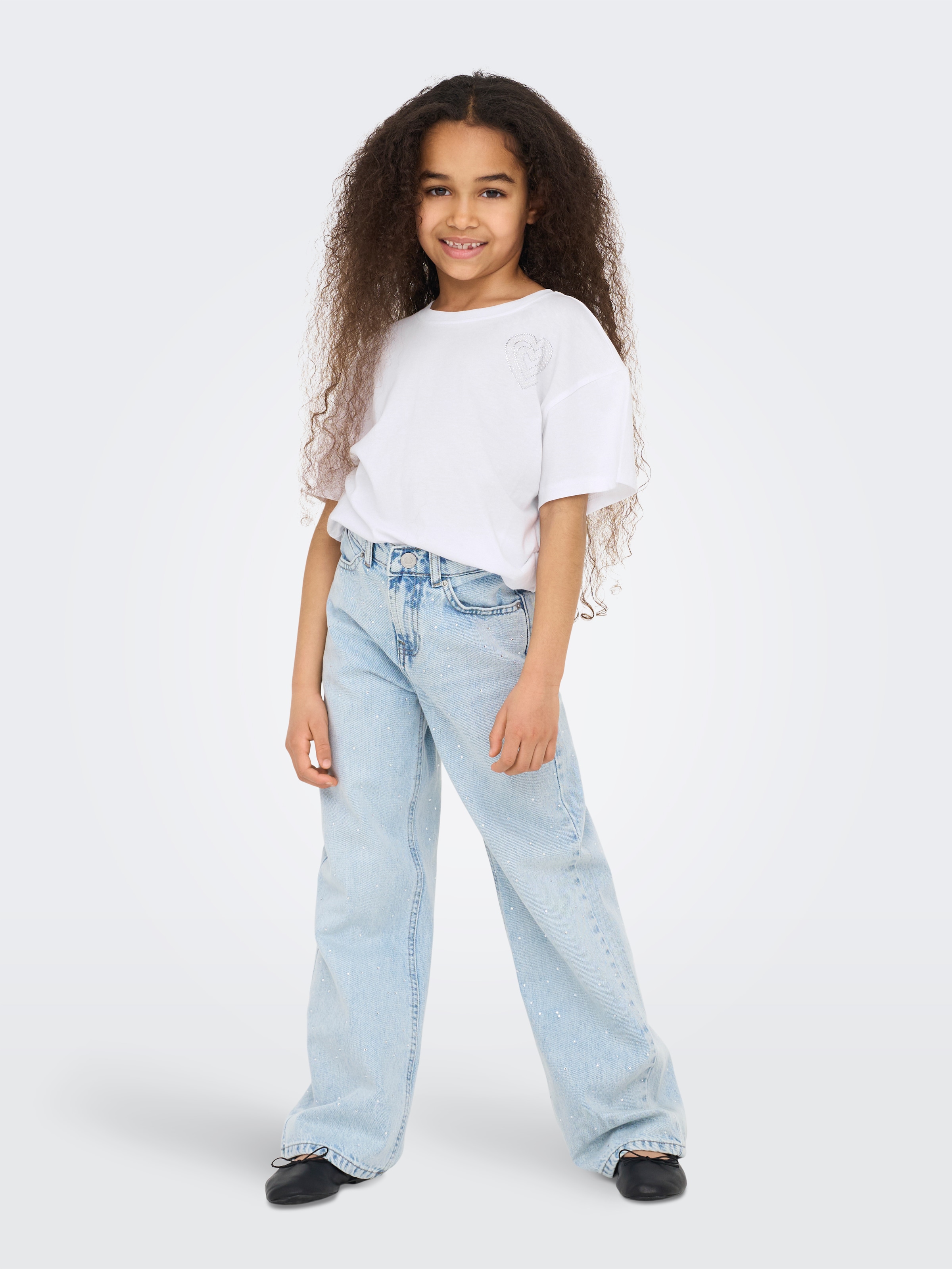 KIDS ONLY T-Shirt »KOGANTONIA S/S EMBELLISHMENT TEE JRS«