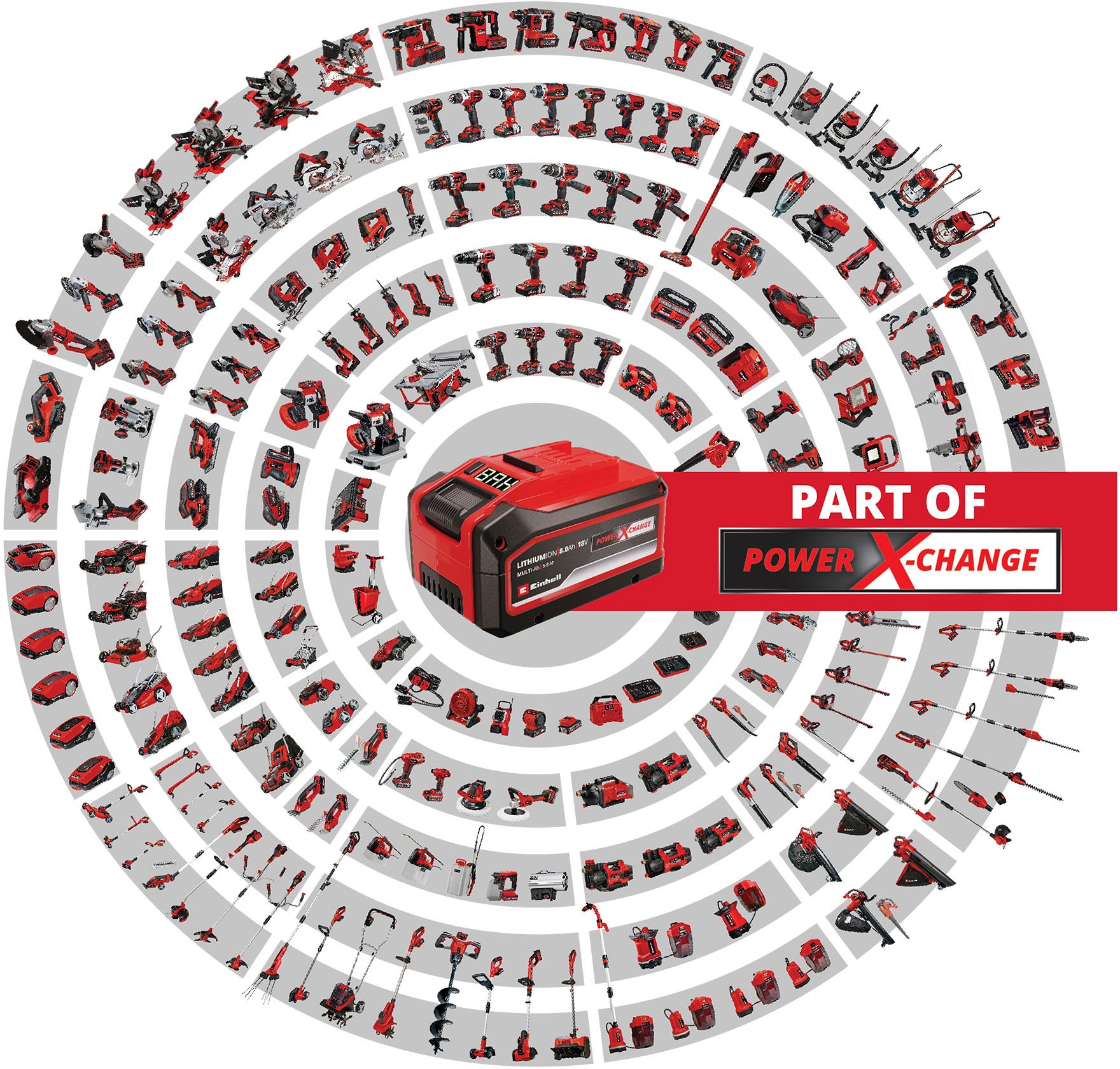 Einhell Akku »Power-X-Change«, 18,0 V, 18 V, 4,0 Ah