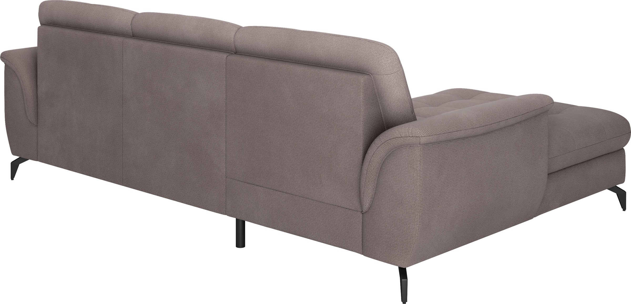 sit&more Ecksofa »Zora L-Form«, wahlweise mit Bettfunktion und Bettkasten