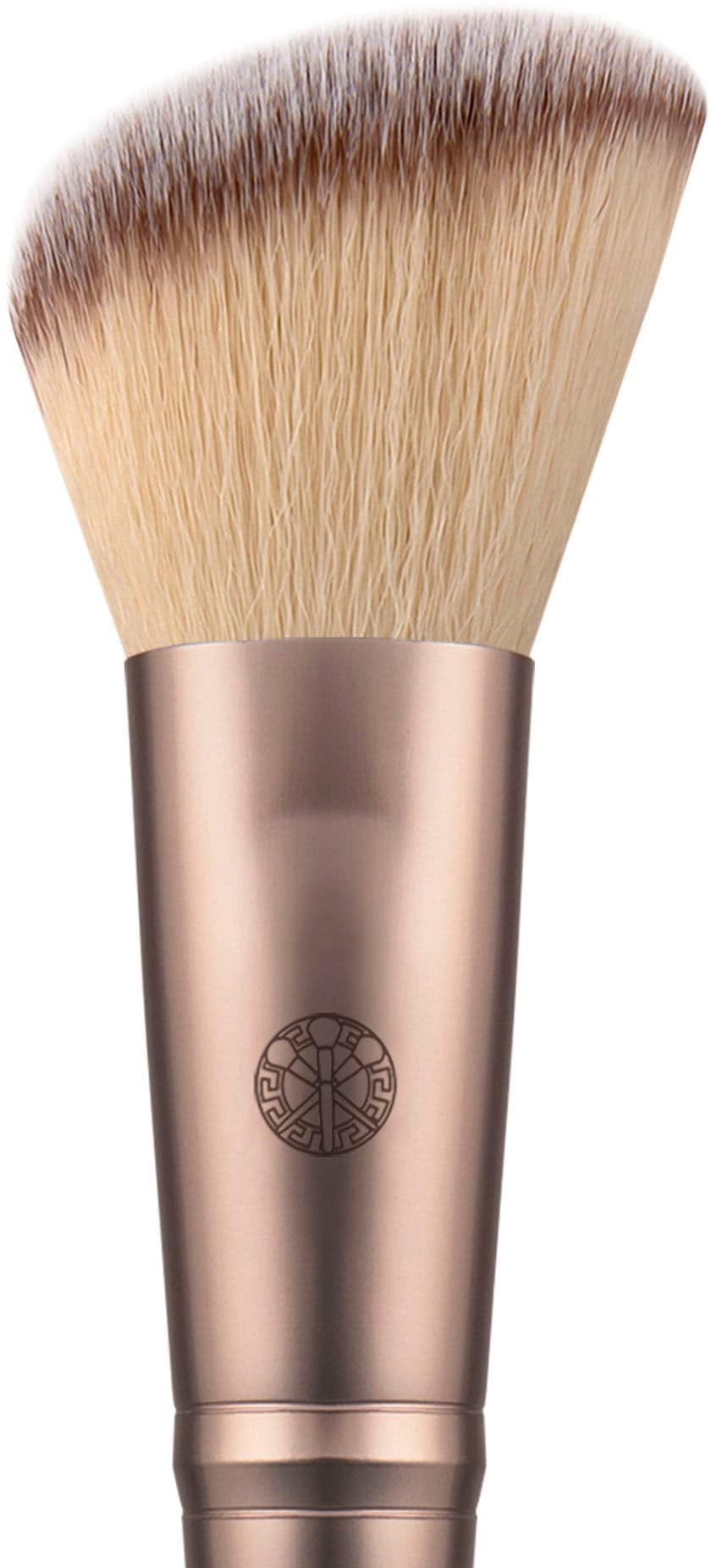 Luvia Cosmetics Rougepinsel, Abgeschrägte Form, präzise, mühelose Anwendung.