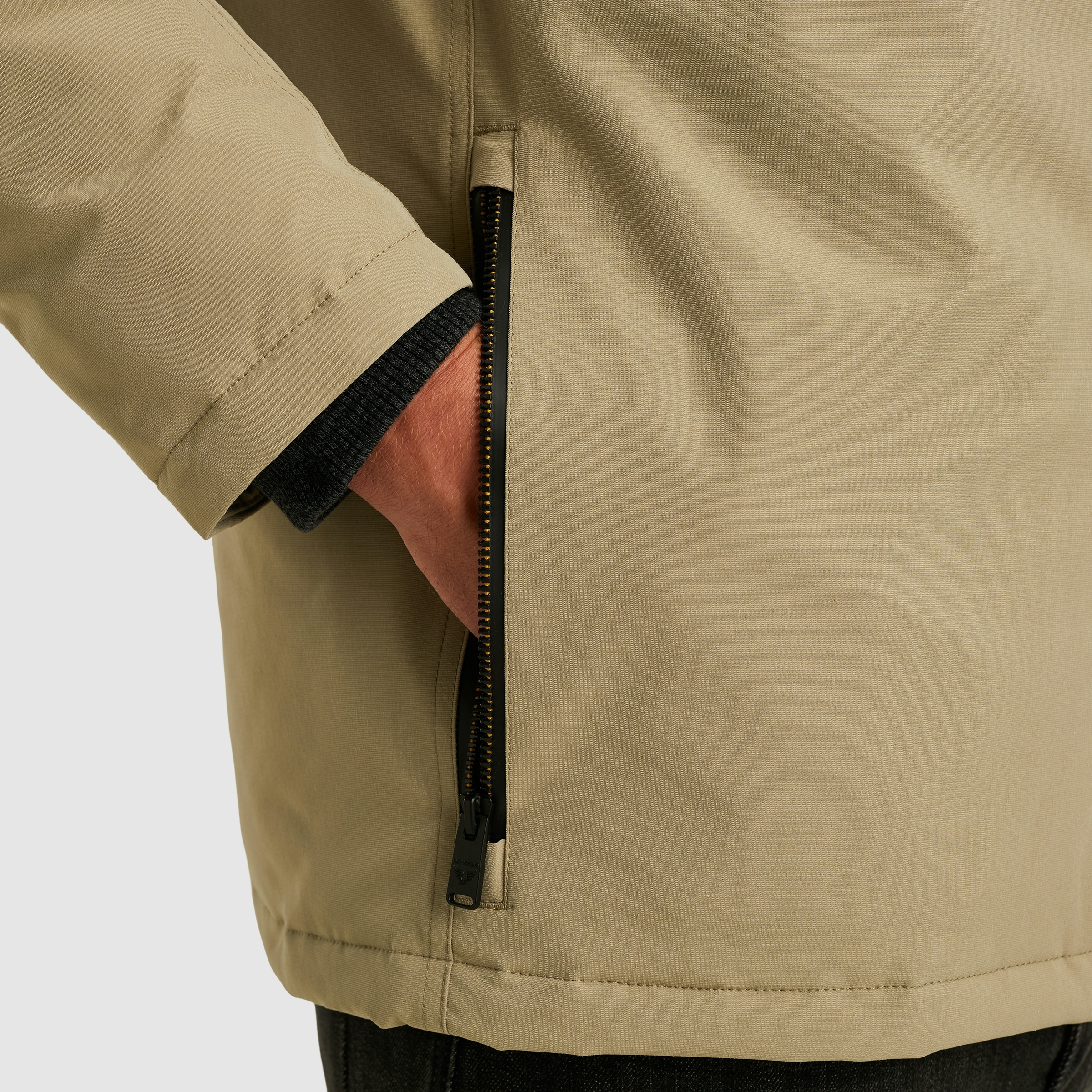 PME LEGEND Winterjacke mit Kapuze Taschen mit Reißverschluss