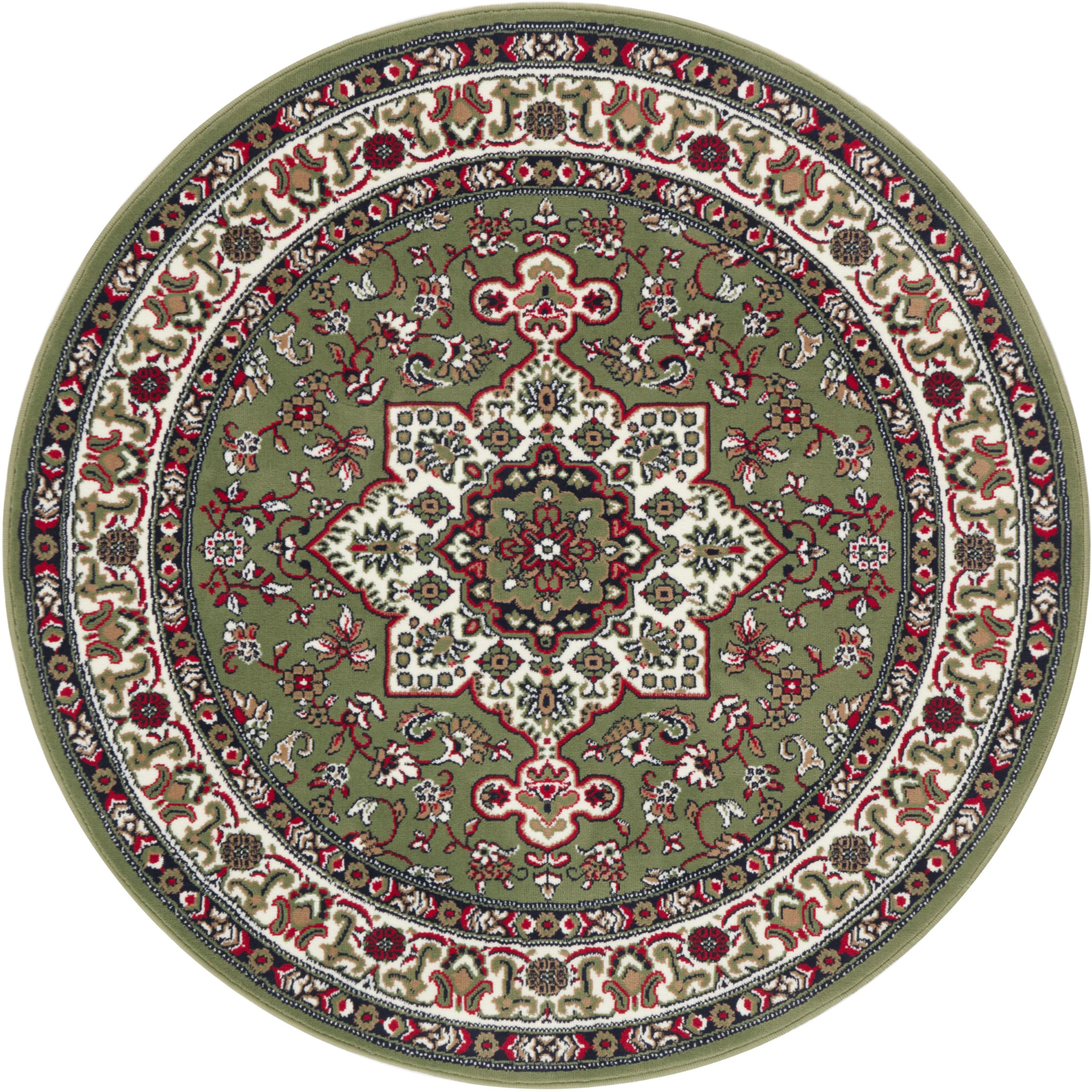 HANSE Home Teppich »Parun Täbriz«, rund, 9 mm Höhe, Kurzflor, Orient, Teppi günstig online kaufen