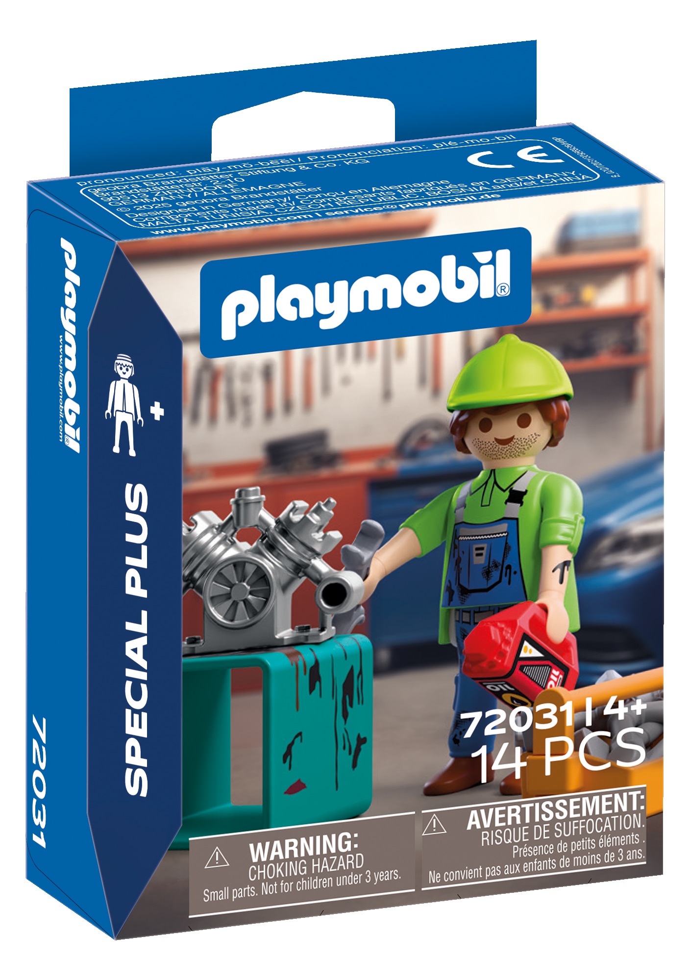 Playmobil® Konstruktions-Spielset »Mechaniker (72031), City Action«