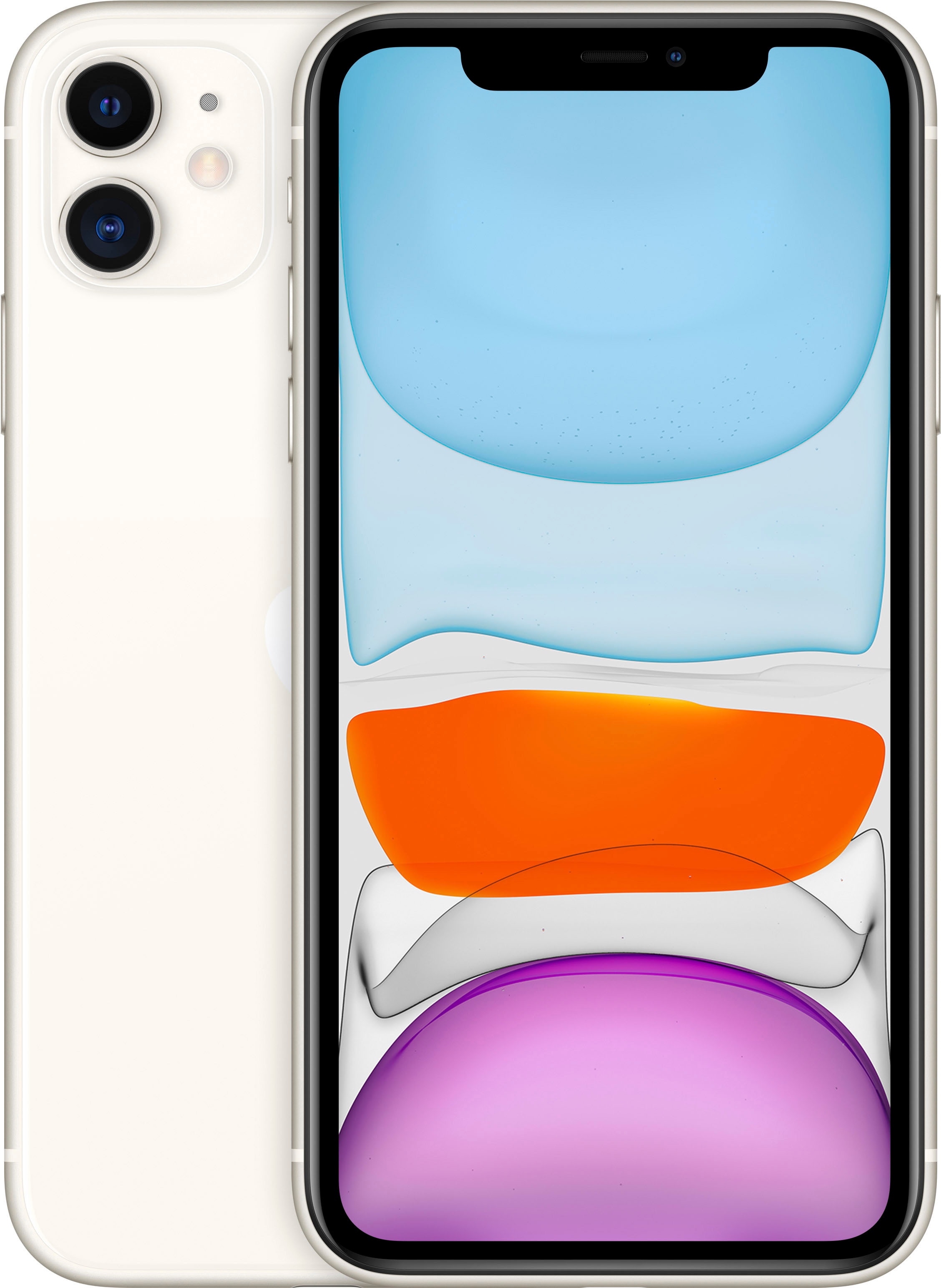Apple Smartphone »iPhone Zoll, Kopfhörer kaufen auf GB 128 11«, Kamera, Speicherplatz, 12 Raten 15,5 MP ohne purple, und Strom-Adapter cm/6,1