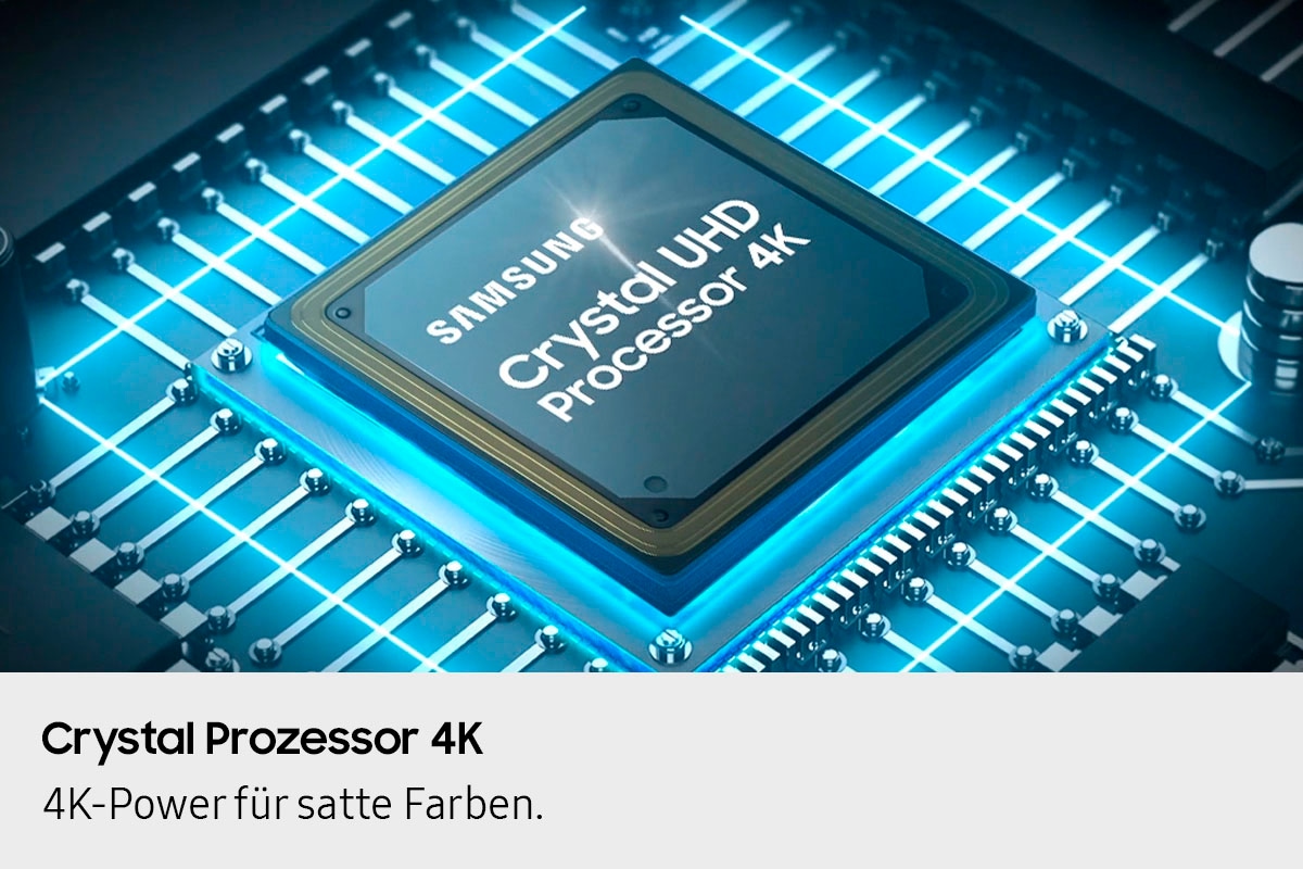 Samsung LED-Fernseher »GU75U7099FU« 189 cm/75 Smart-TV Crystal UHD, Q-Symphony, Dolby Surround Sound, Triple Tuner, Smart-Hub