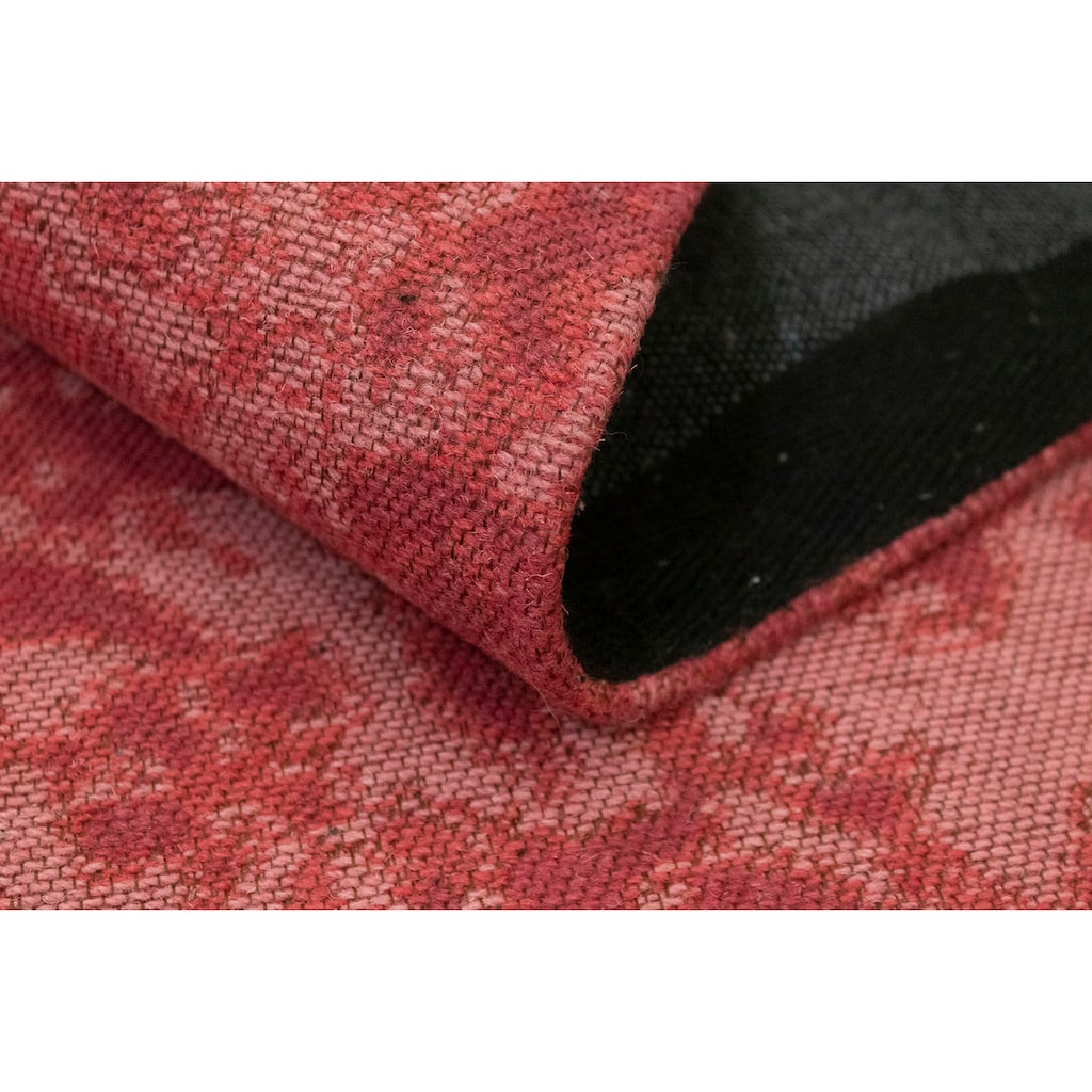 morgenland Designteppich »Medaillon Rosso chiaro 200 x 140 cm«, rechteckig, Kurzflor