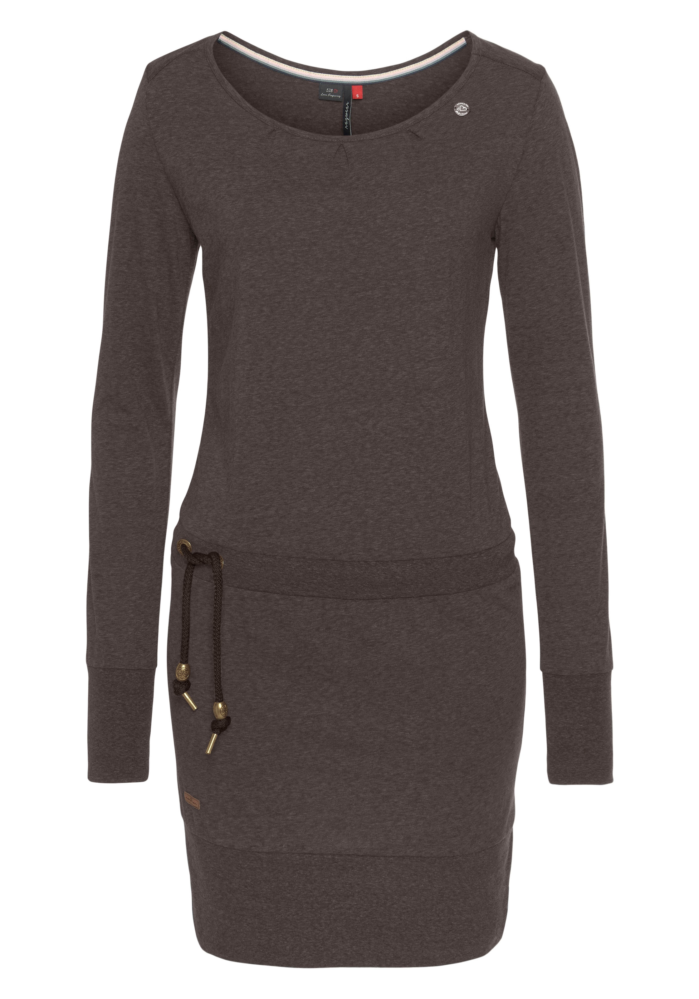 online kontrastigen Jerseykleid Zierperlen- »ALEXA«, Kordelzug mit Ragwear bei und Besatz