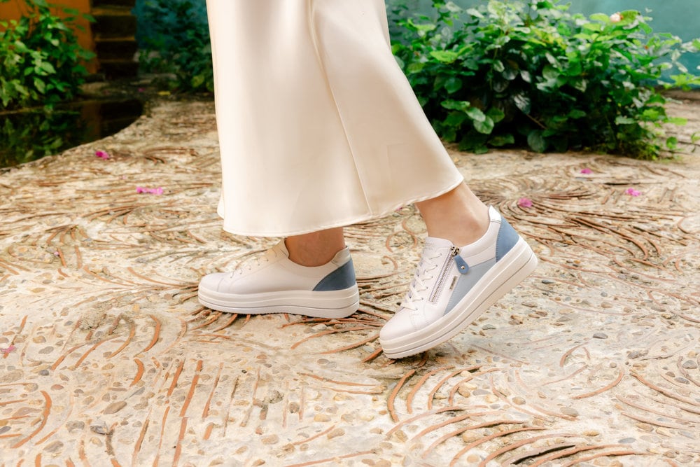 Remonte Plateausneaker, Freizeitschuh, Halbschuh, Schnürschuh mit Soft-Einlage